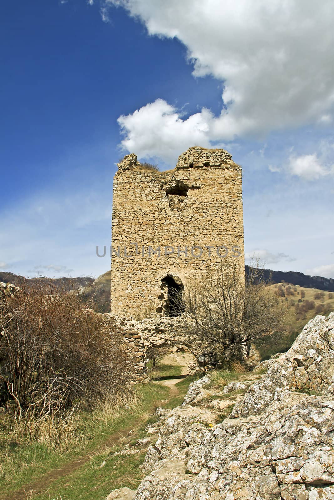 The tower house of the castle of Torockoszentgyorgy