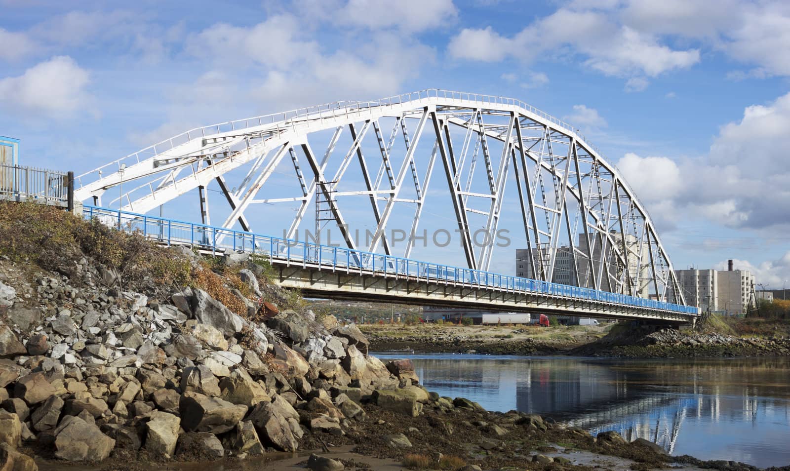 Iron Bridge. City Cola. North of Russia