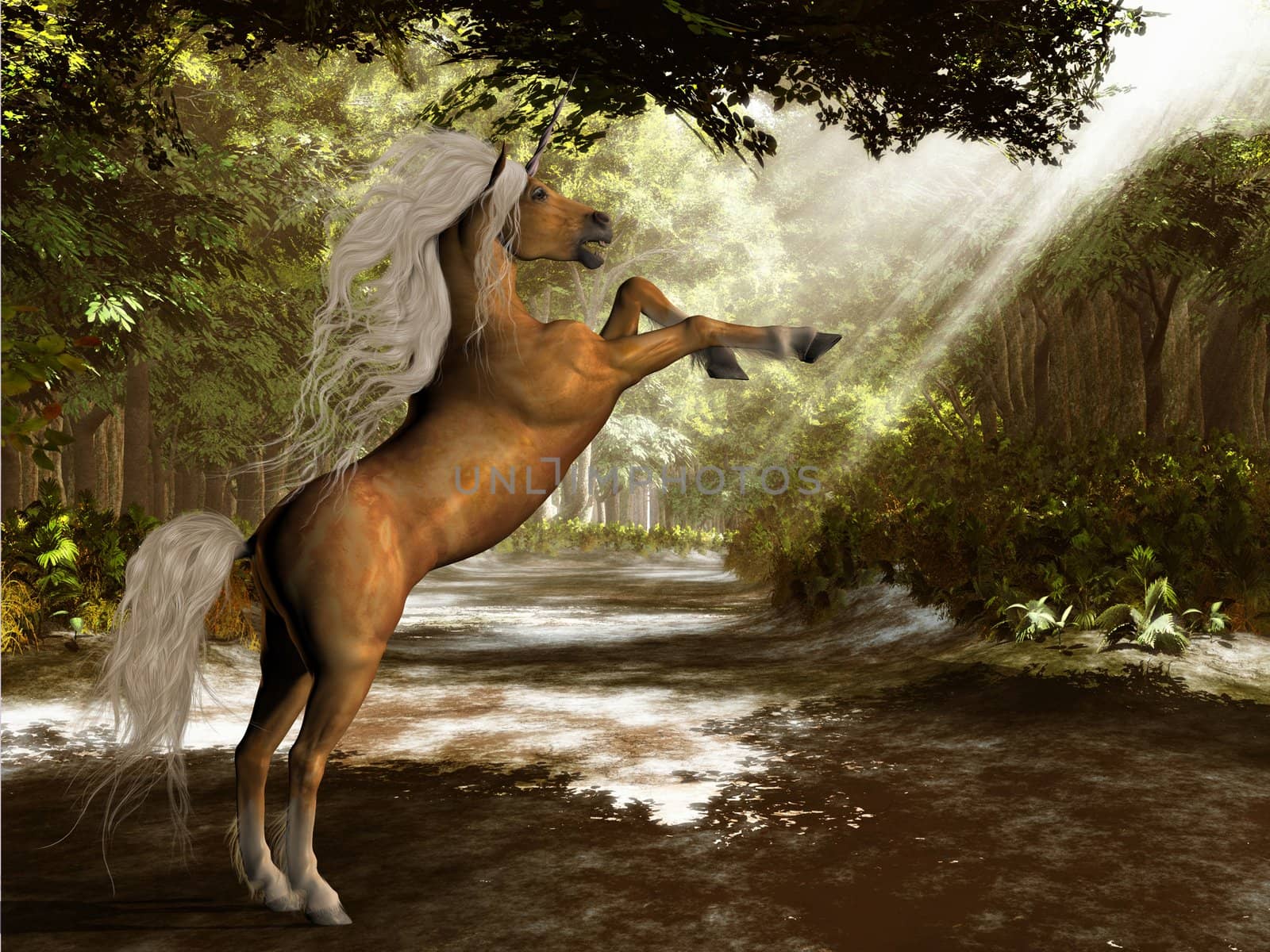 Forest Unicorn by Catmando