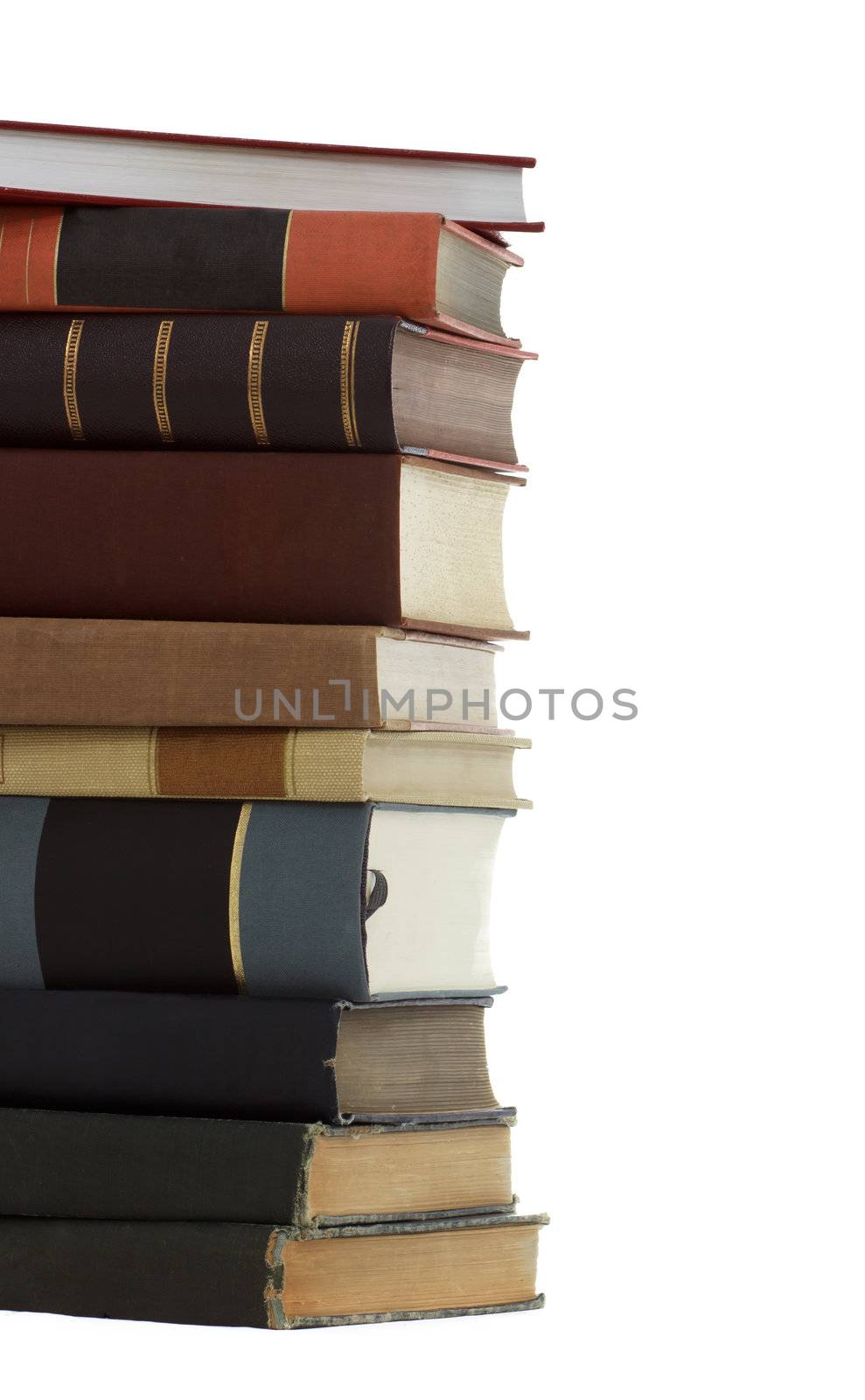 A Stack of Beautiful Antique Books (education, lerning, studying, wisdom) 