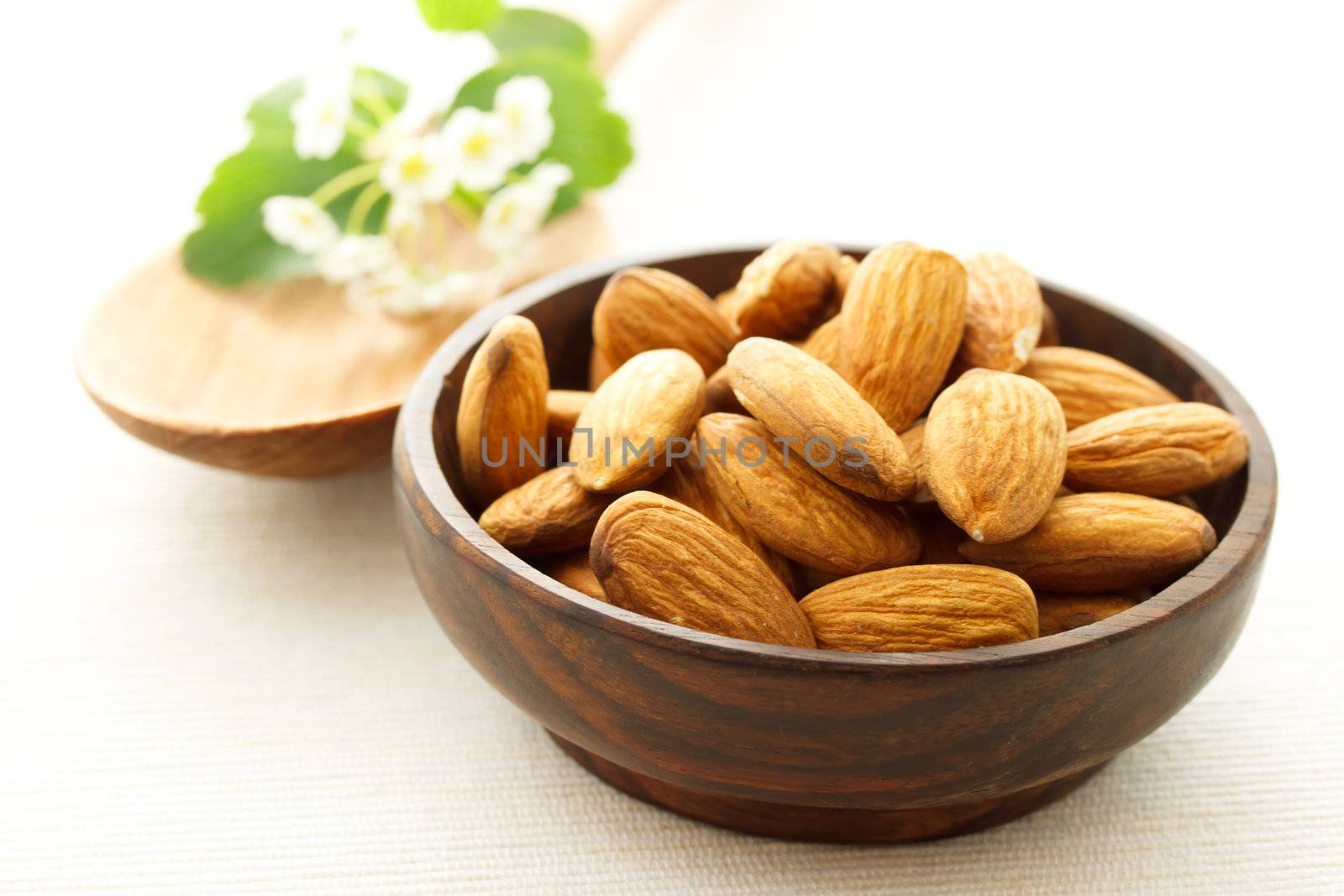 Almonds by melpomene