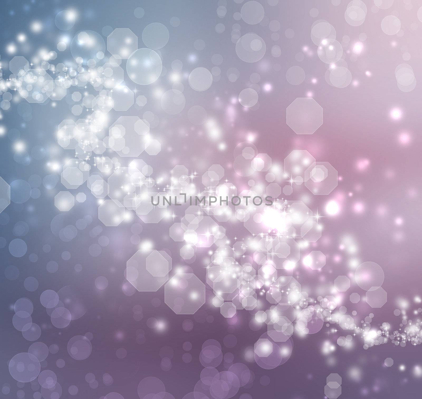 Purple Colored Abstract Lights Background 
