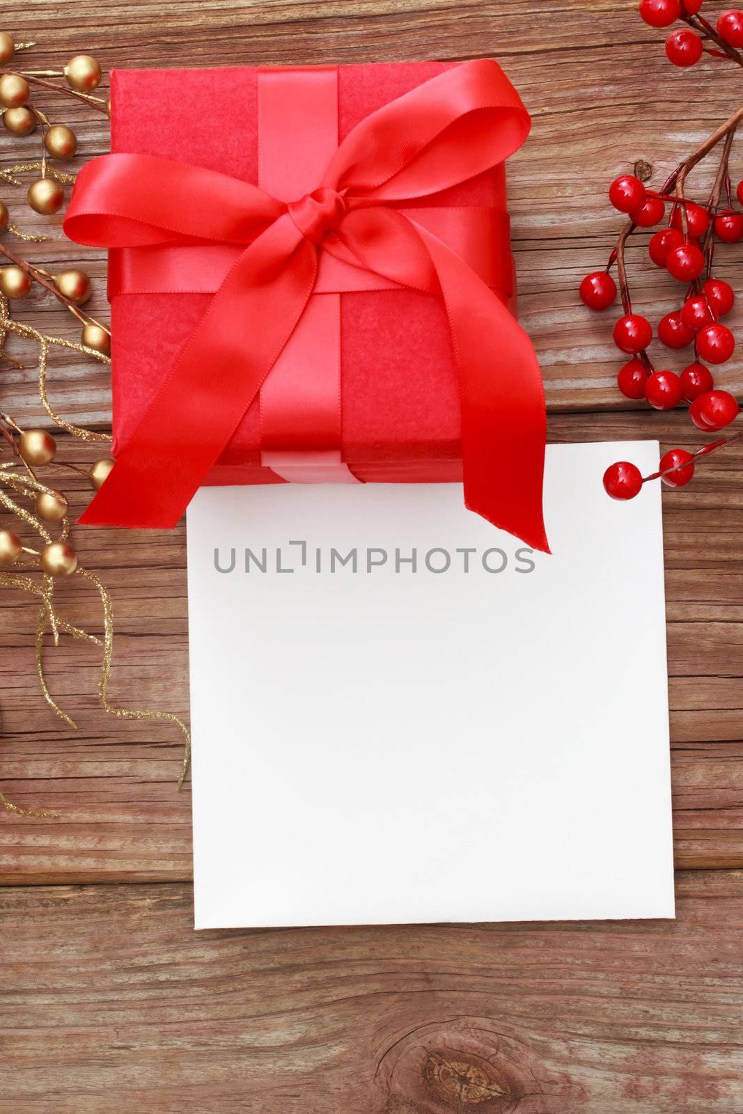 Red Gift Box by melpomene