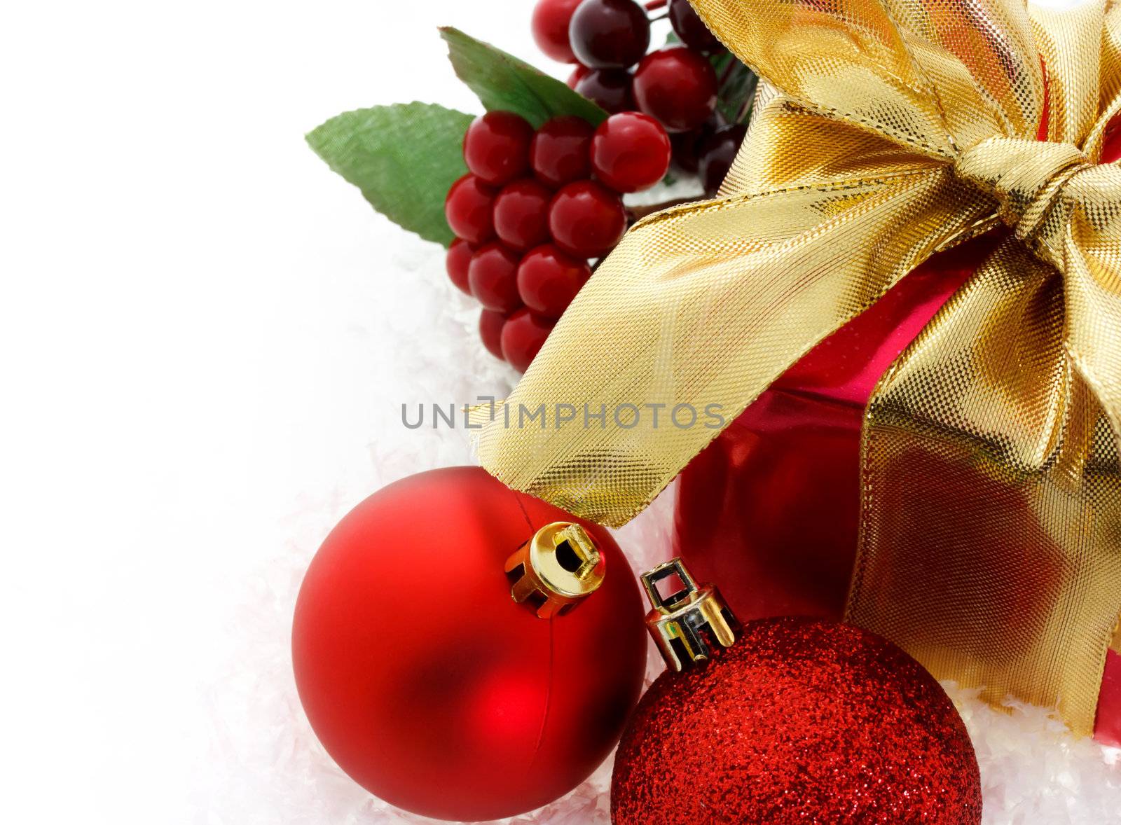 Red Christmas gift  by melpomene