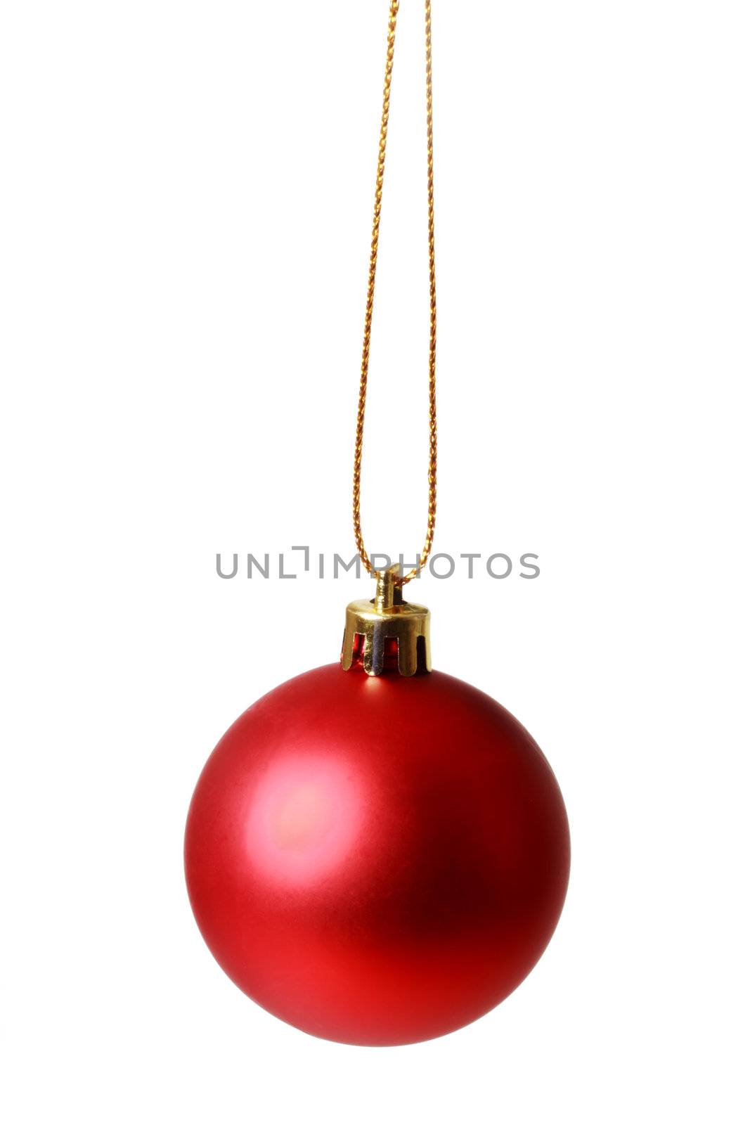 Red Christmas Ornament by melpomene