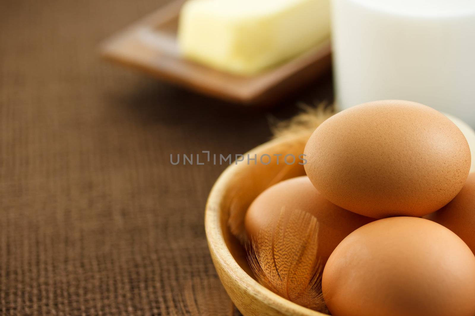 eggs, milk and butter by melpomene
