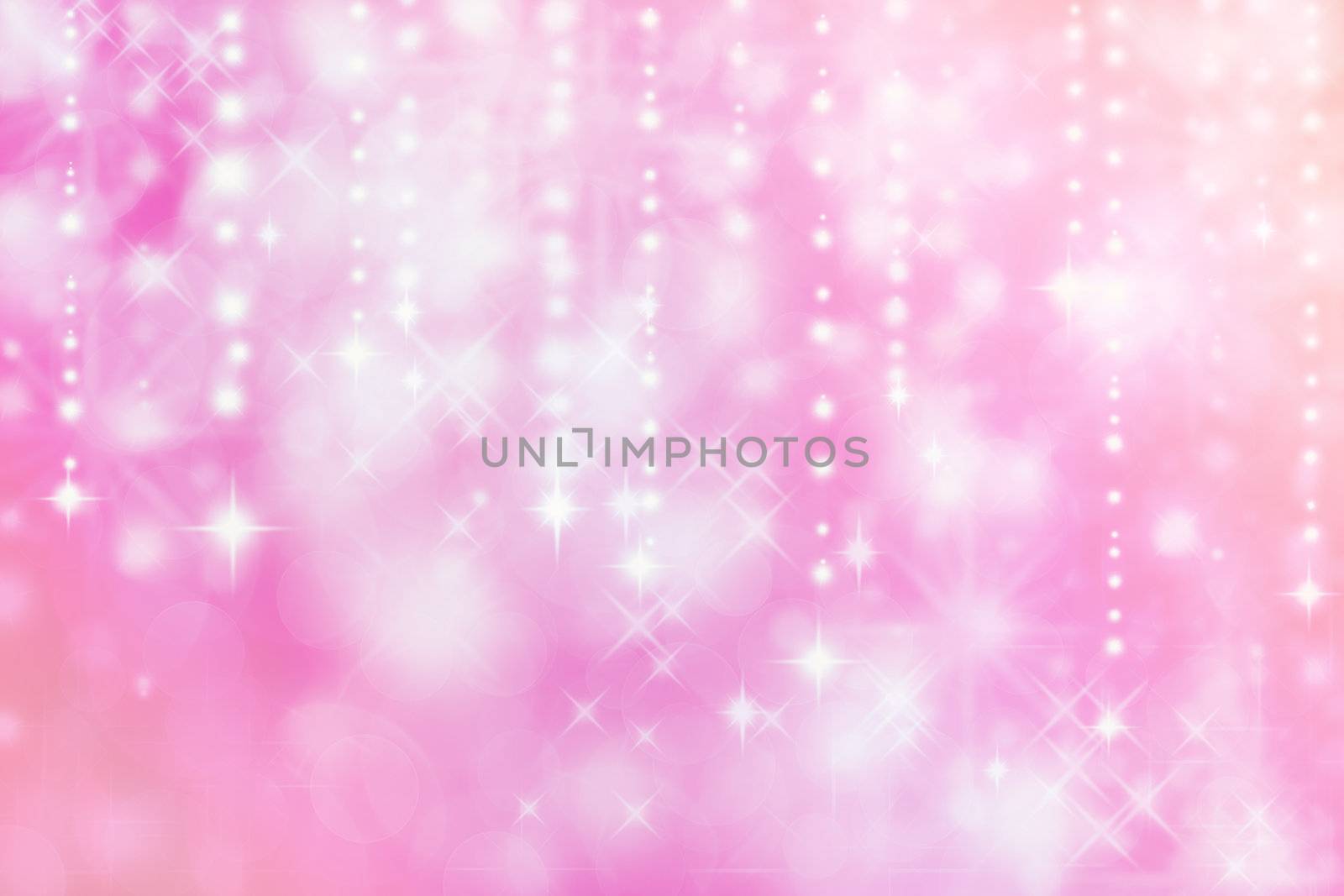 Pink colored image of abstract lights background