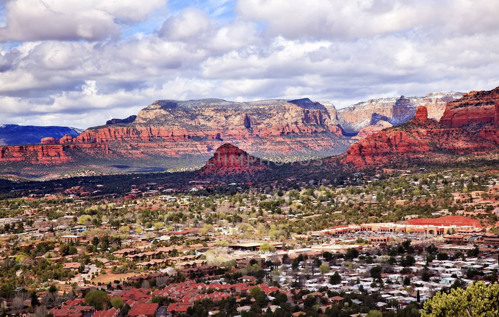 Chimney Rock Bear Mountain Orange Red Rock Canyon West Sedona Ar by bill_perry