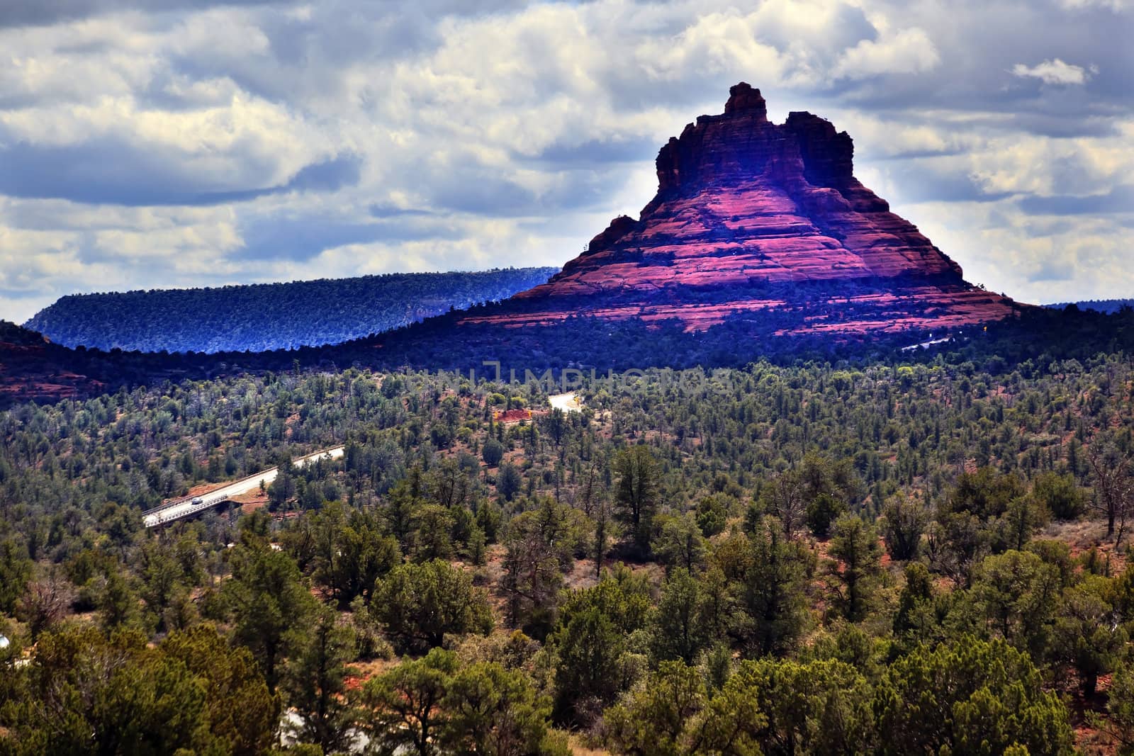 Road to Bell Rock Red Rock Canyon Sedona Arizona by bill_perry