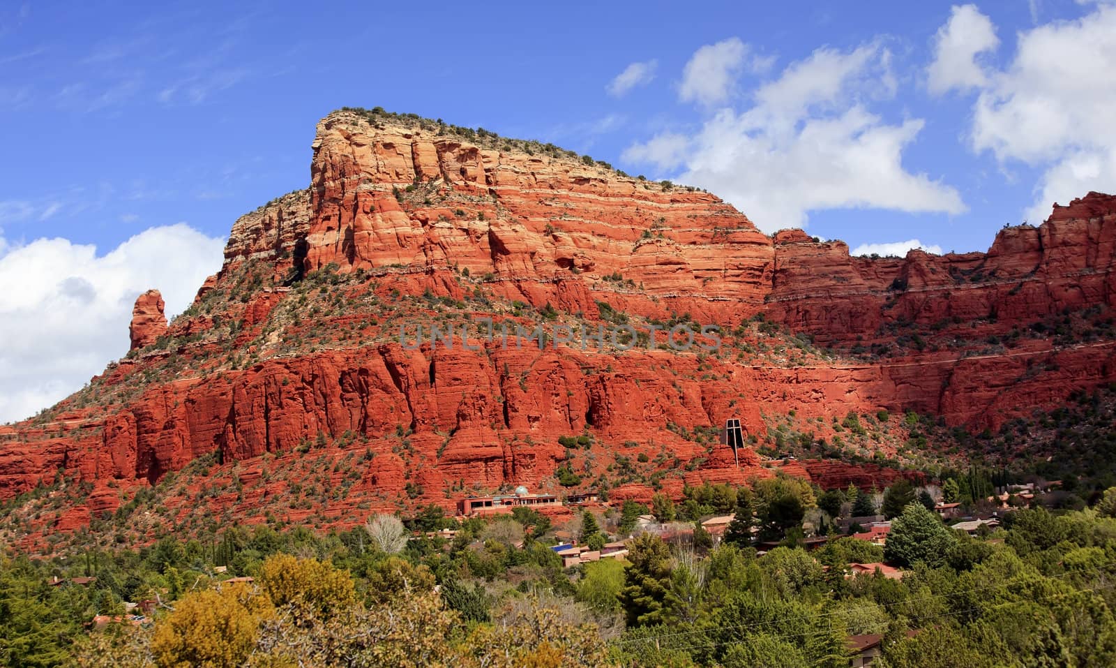 Red Rock Canyon Chapel of the Holy Cross Sedona Arizona by bill_perry