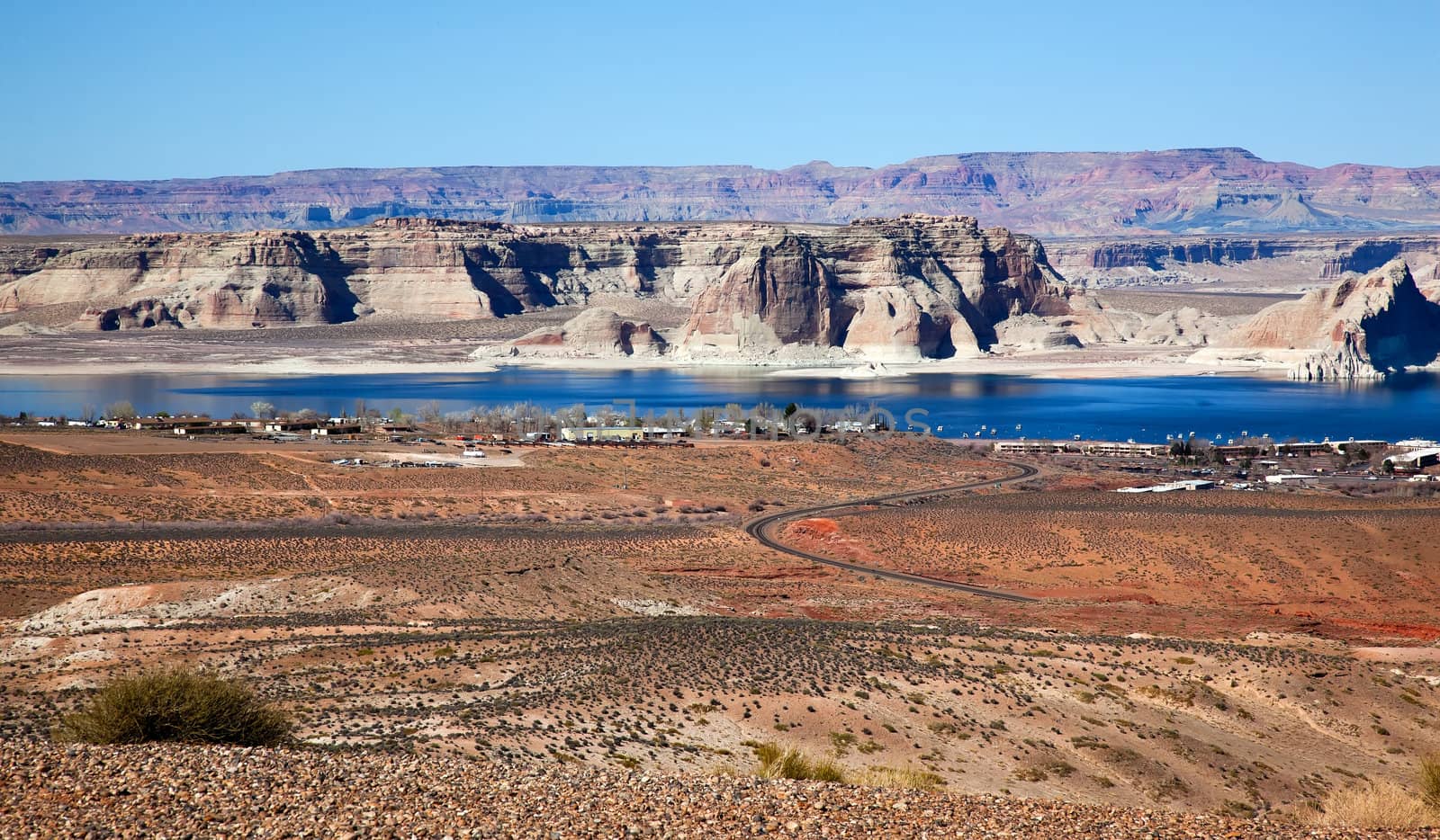 Wahweap Bay Wahweap Marina Lake Powell Glen Canyon Recreation Area Arizona