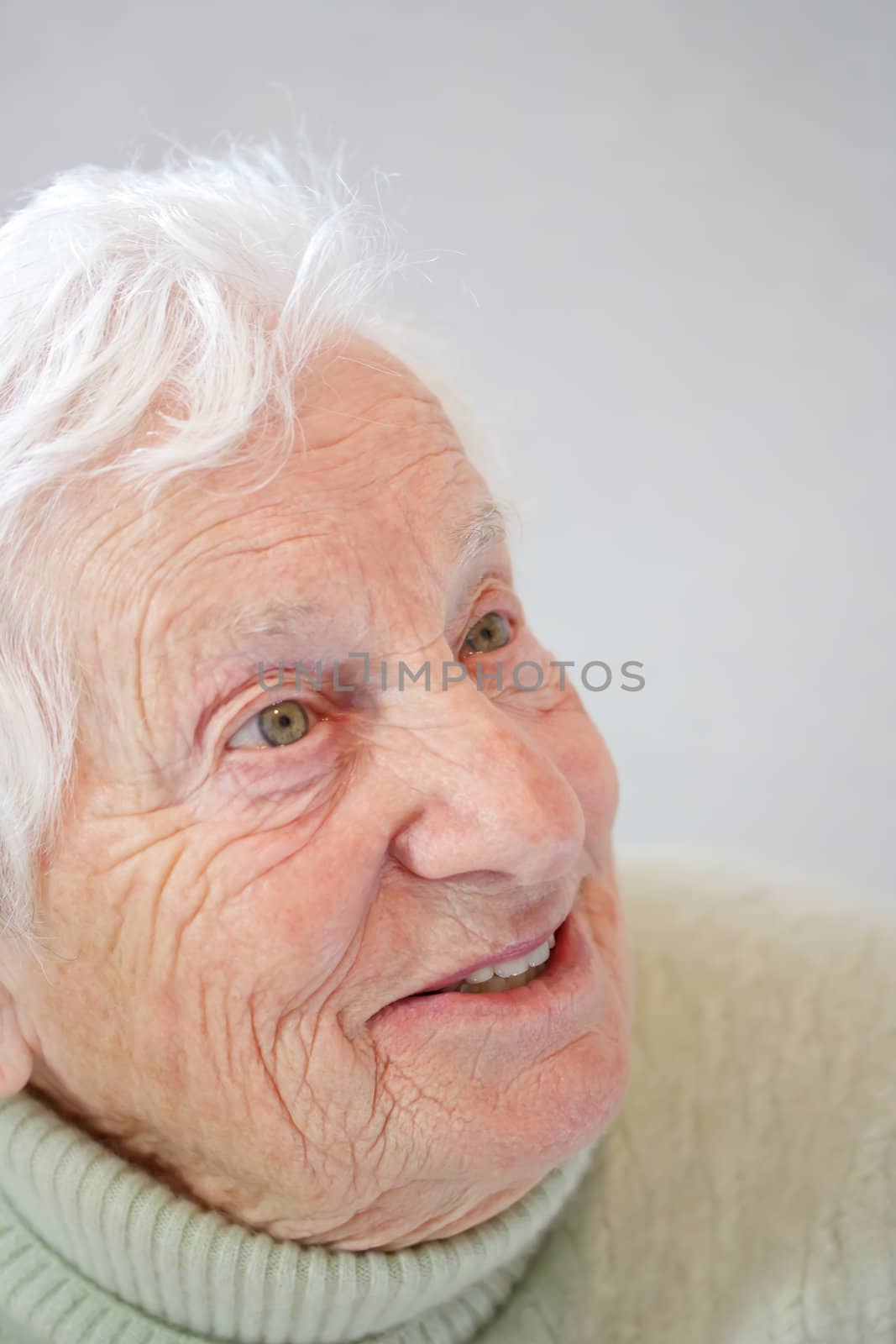 Portrait of a senior woman by melpomene