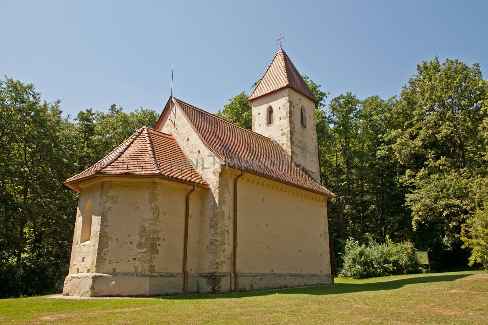 Old church from the 13rd century