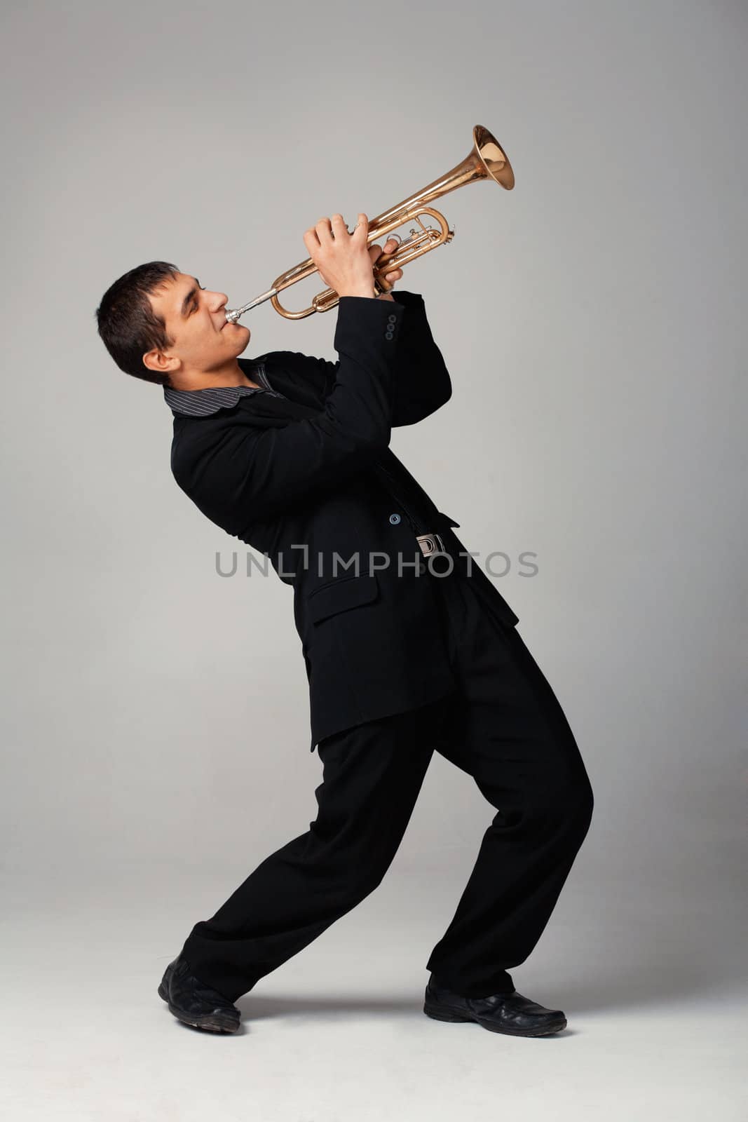 Trumpet Player by romanshyshak