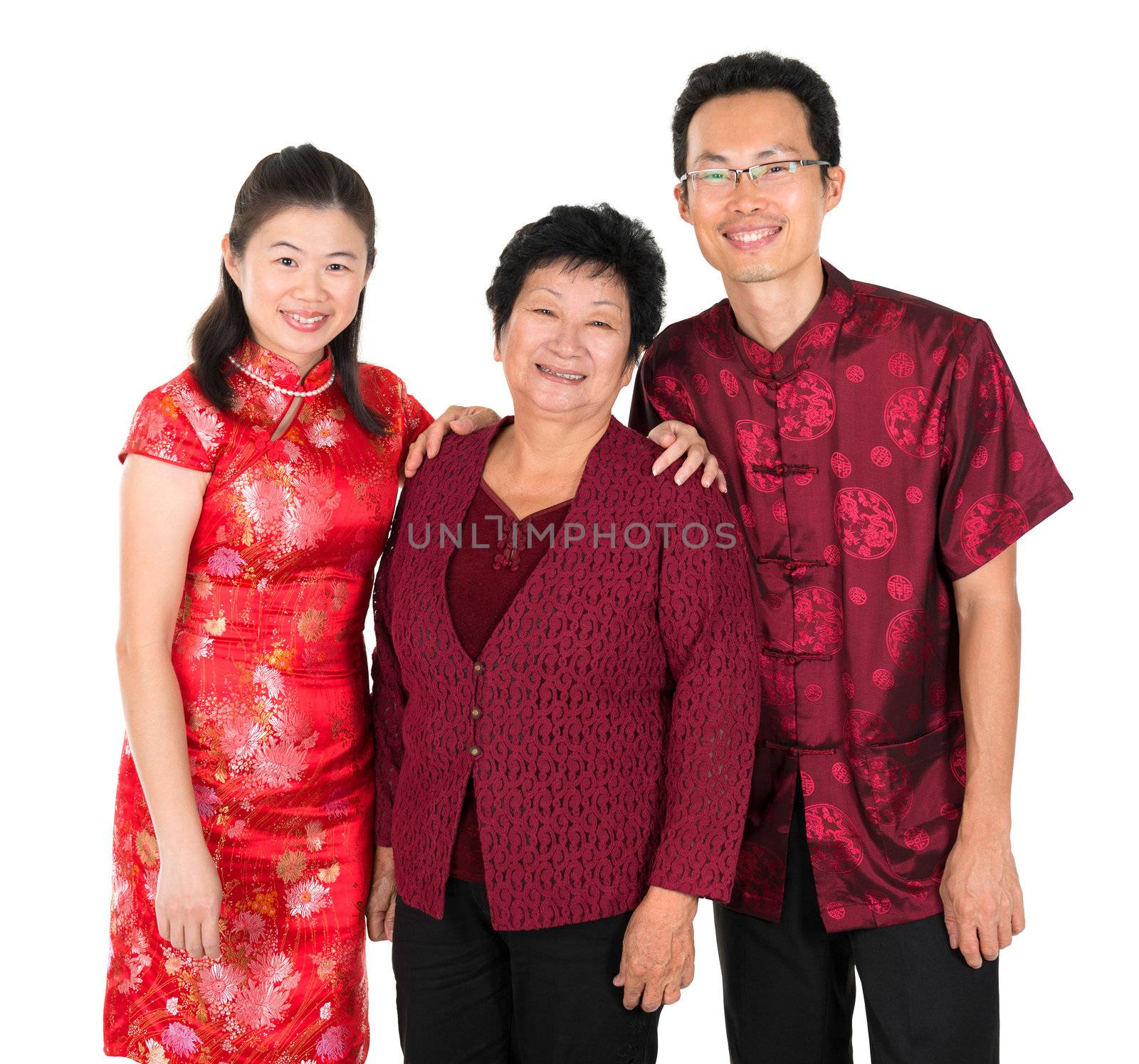Happy Asian Chinese family by szefei