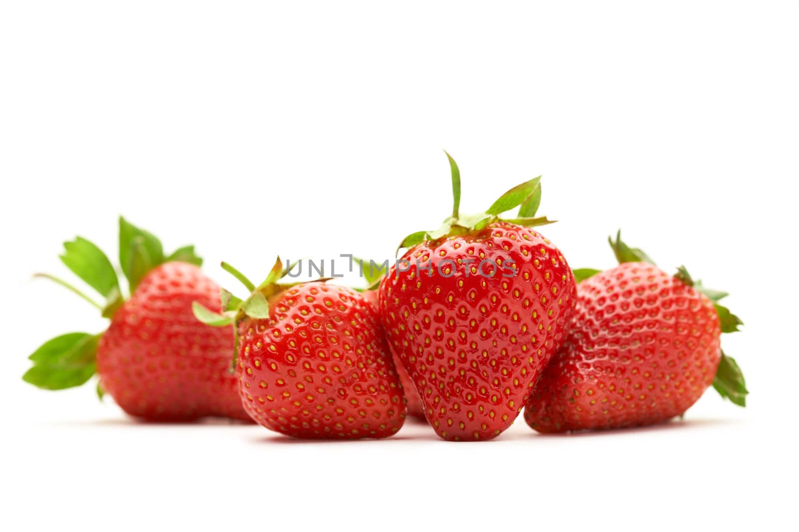 Fresh Ripe Perfect Strawberries