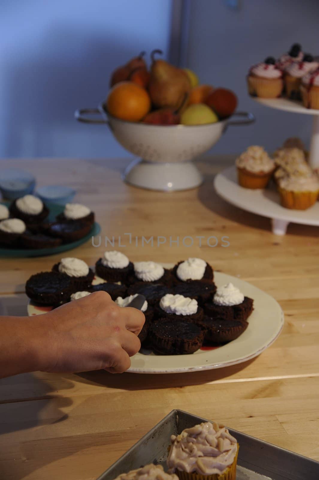 The preparation of tastefully beautiful cupcakes