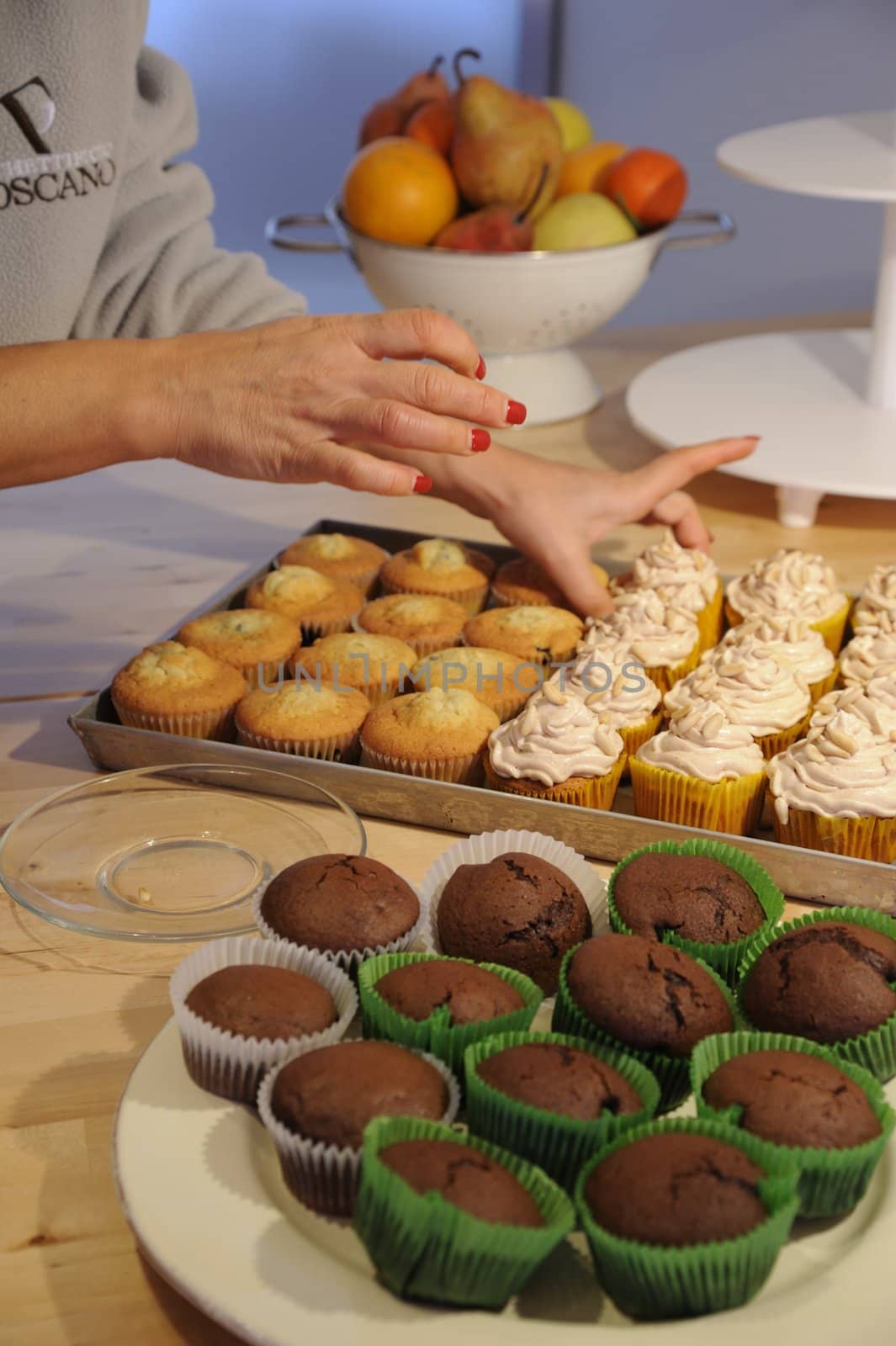 The preparation of tastefully beautiful cupcakes