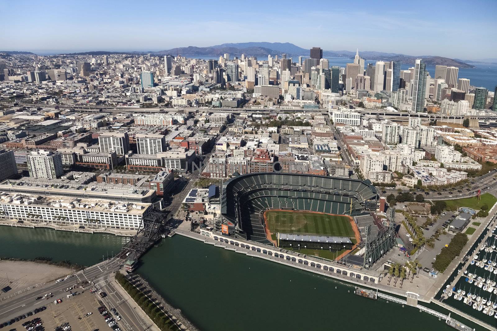 SAN FRANCISCO, CA, USA-OCTOBER 26:San Francisco Giants Stadium by hanusst