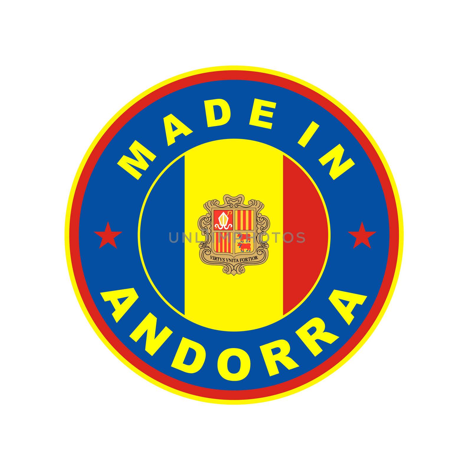 very big size made in andorra country label