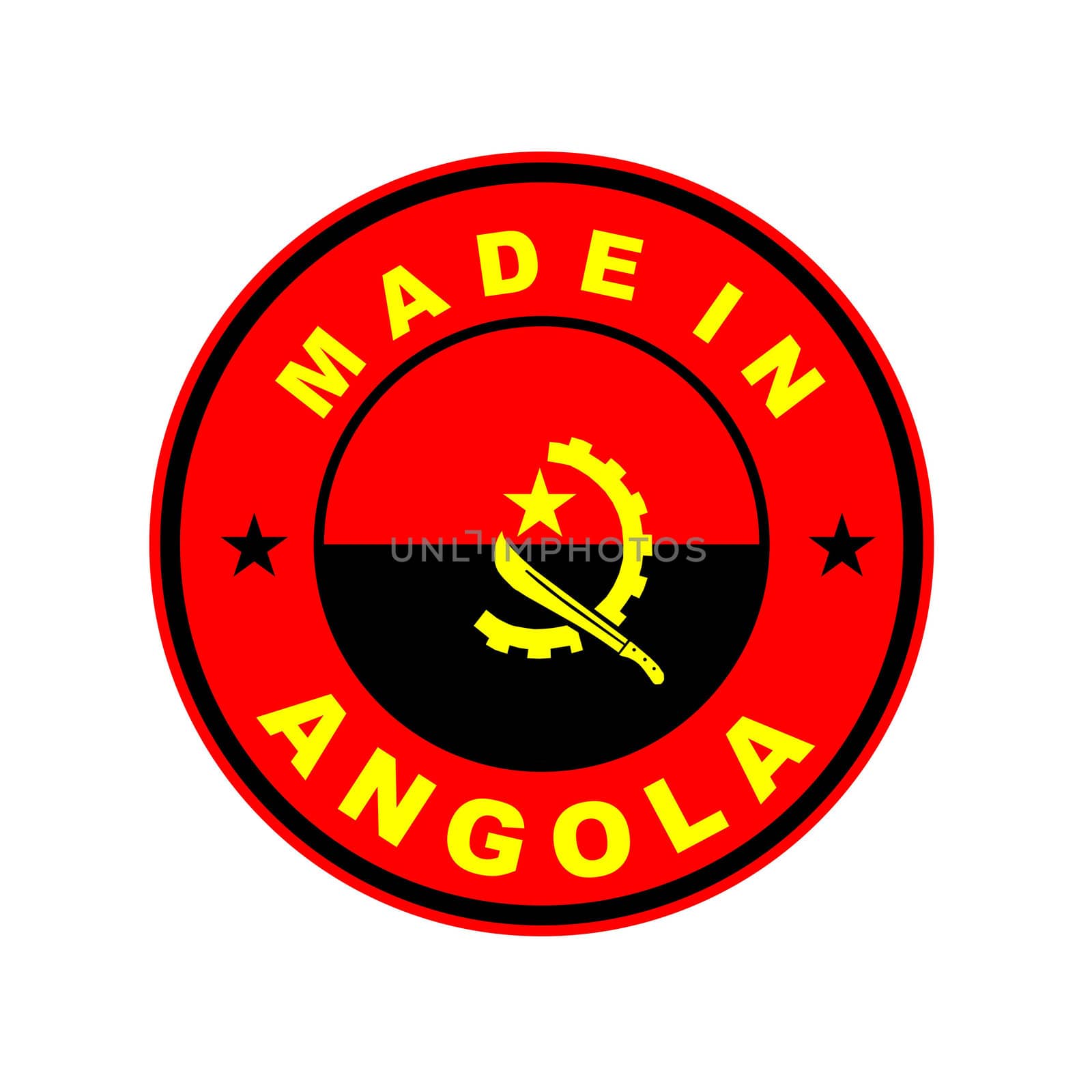 very big size made in angola country label