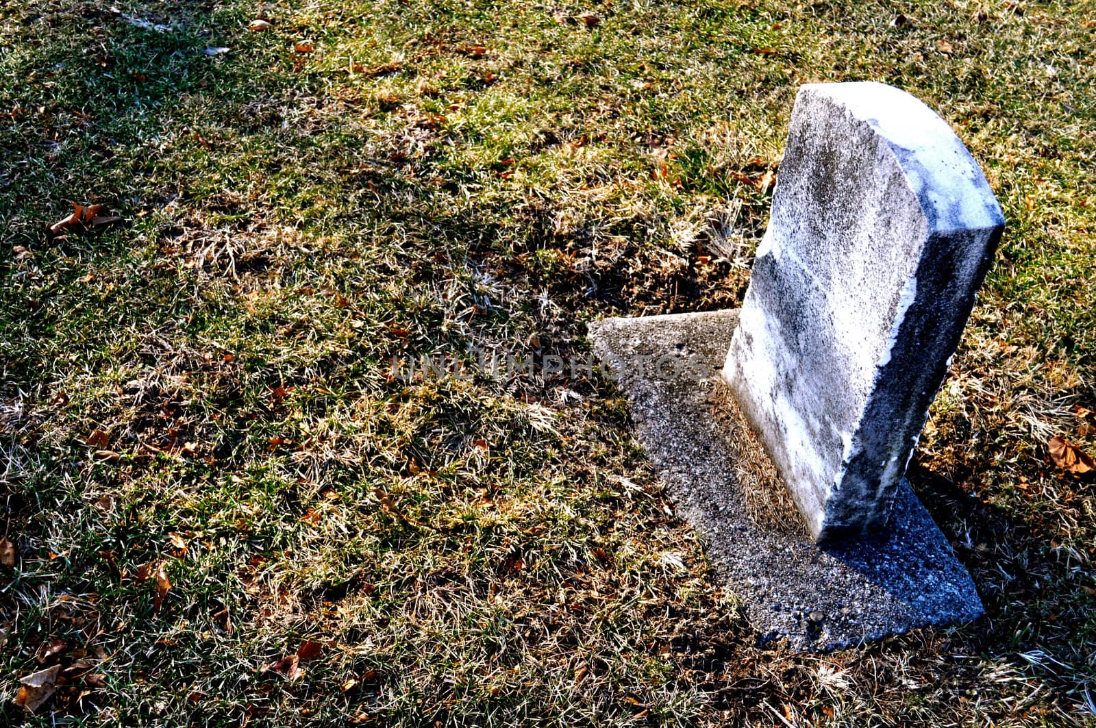 Cemetery Headstone Background by RefocusPhoto