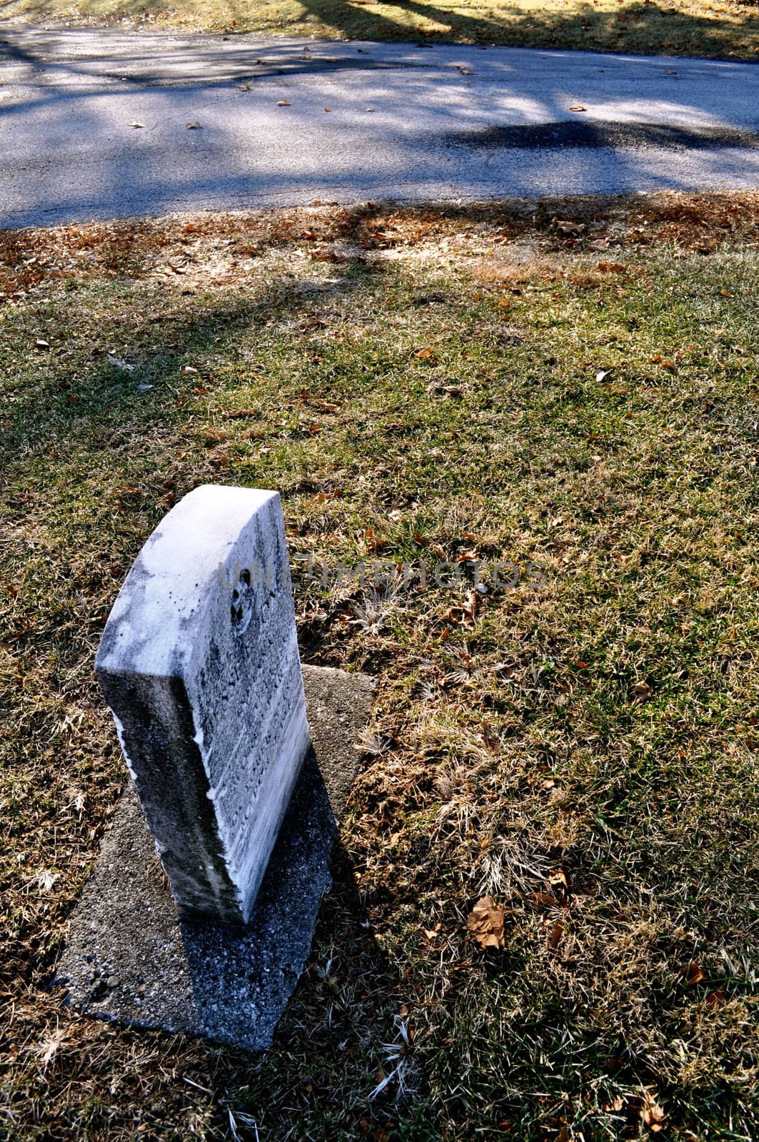 Cemetery Headstone Background