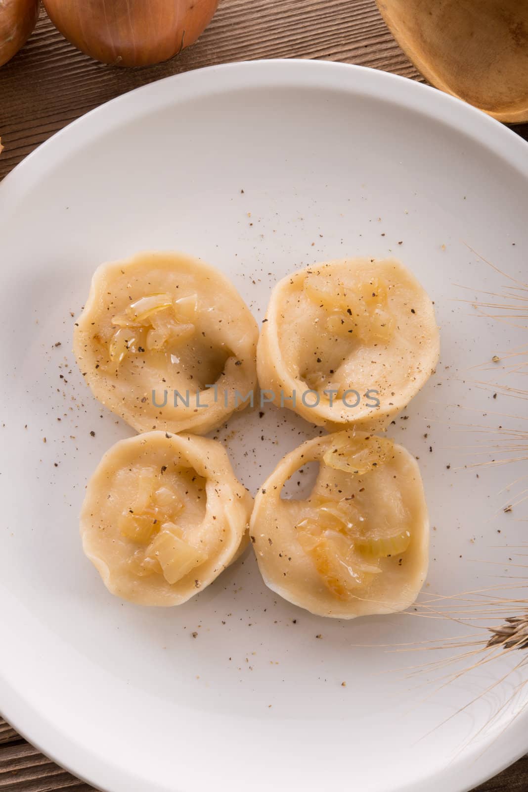  Pierogi.Polish dish 	 by Darius.Dzinnik