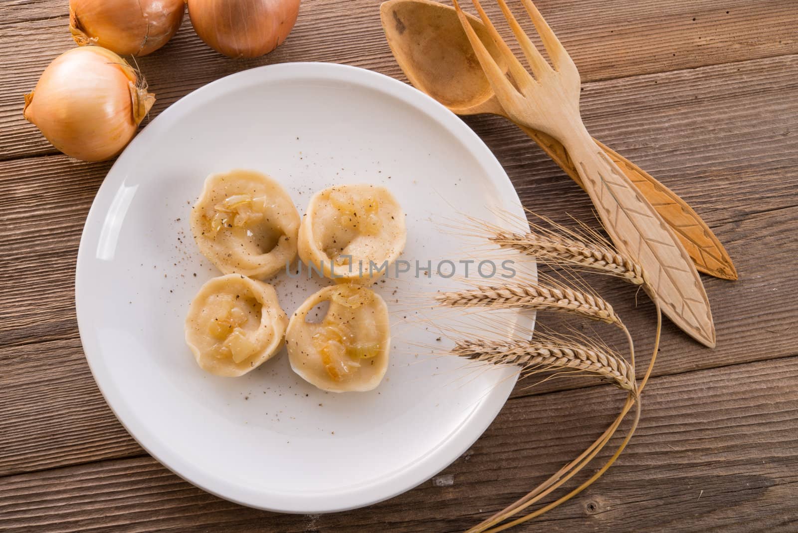  Pierogi.Polish dish 	