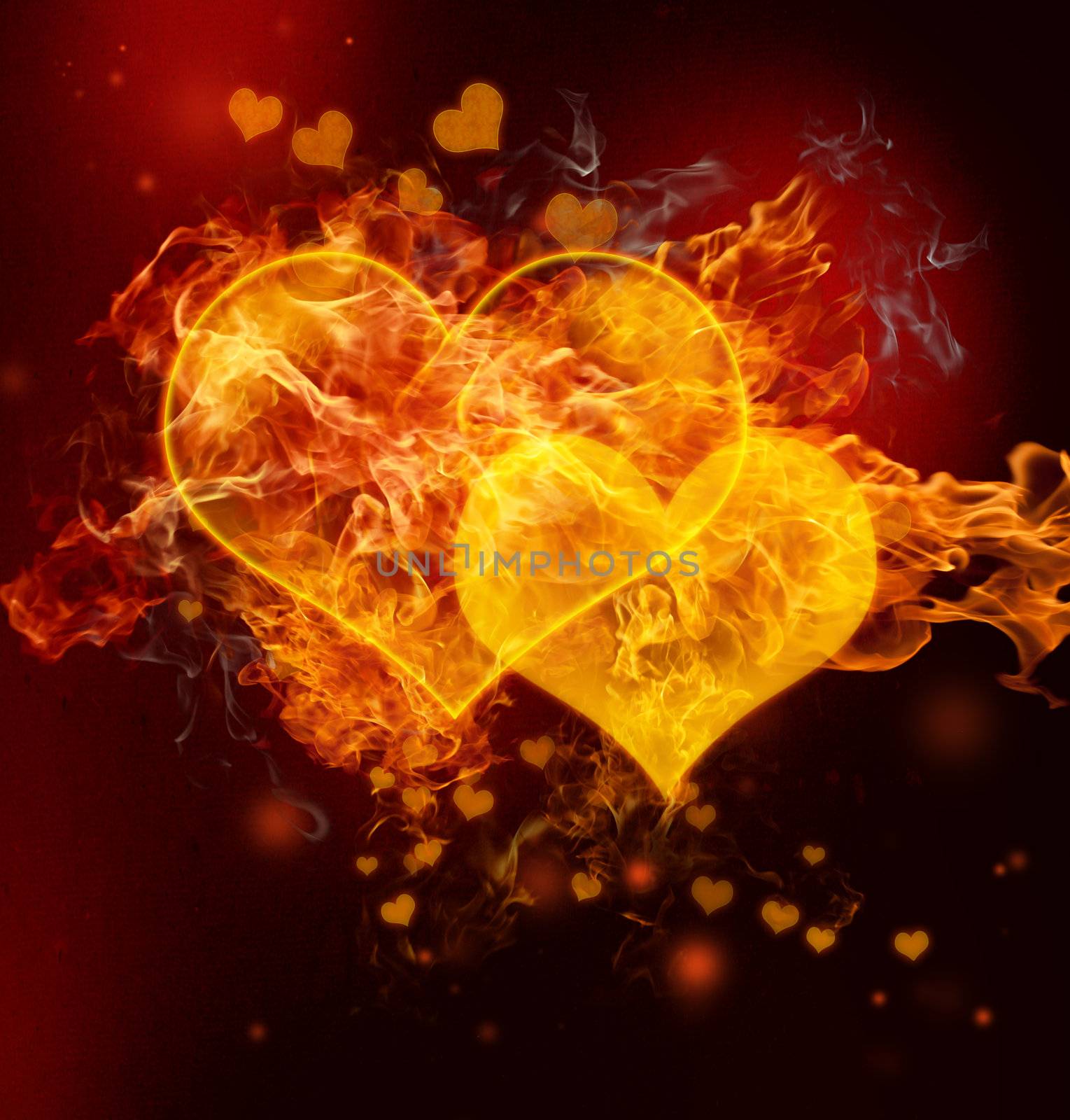 Fire Hearts by melpomene
