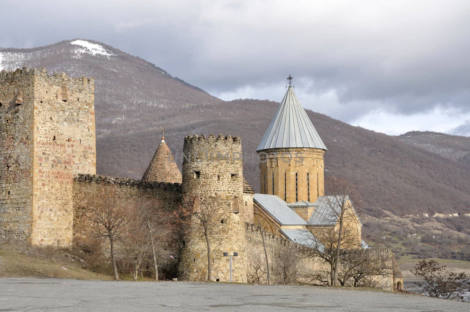 Ananuri fortress on the Georgian Military Highway
