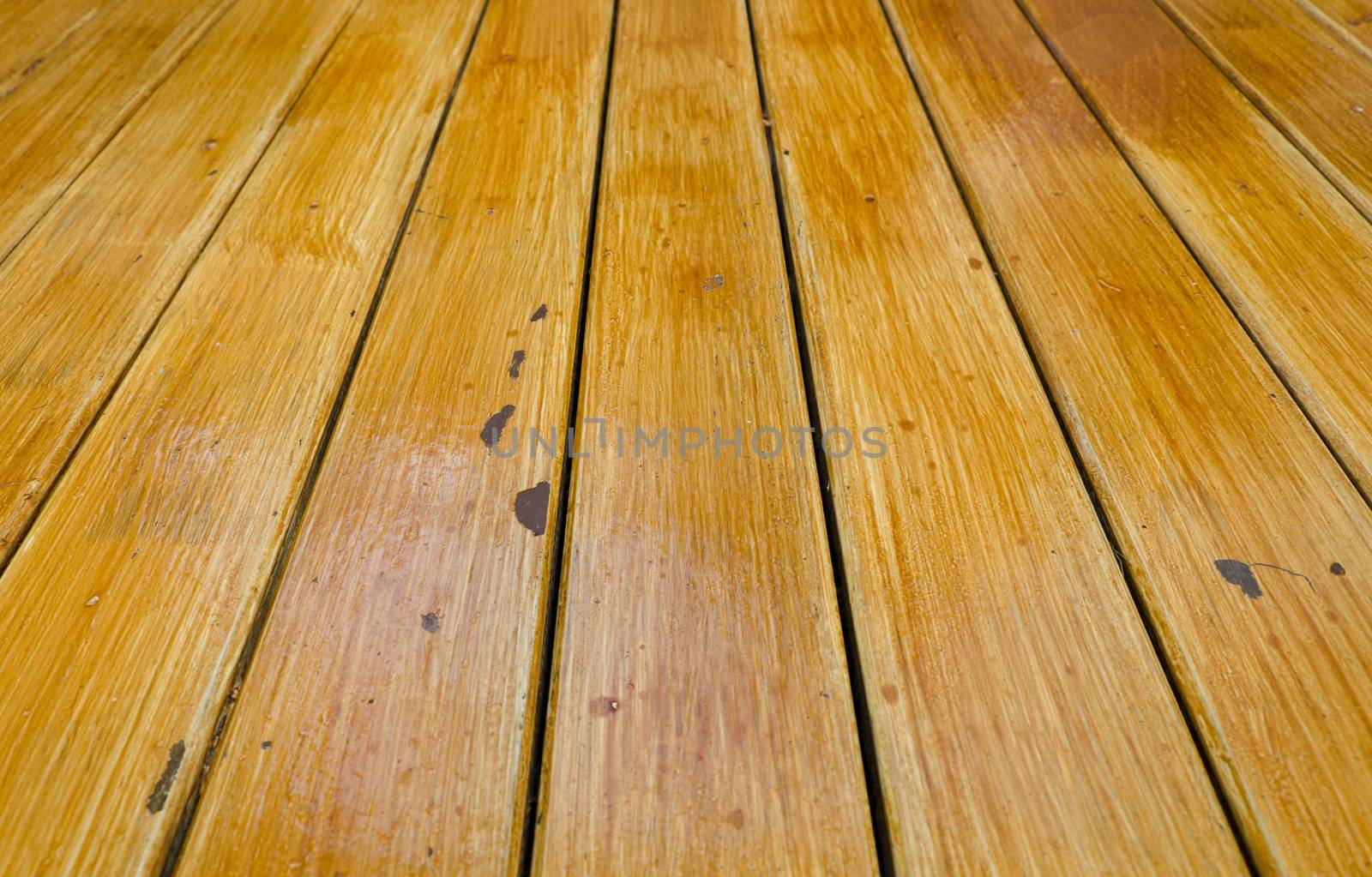 plank wood floor pattern by siraanamwong
