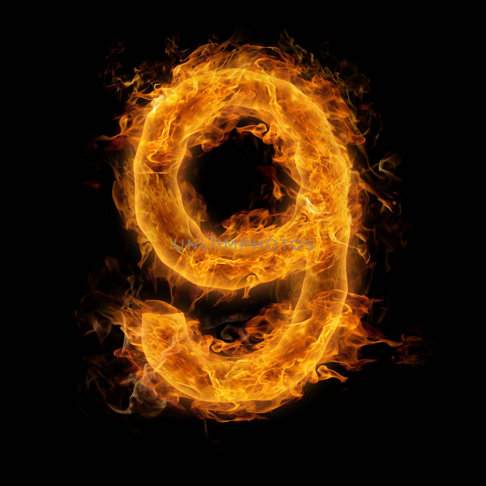 Fiery number nine