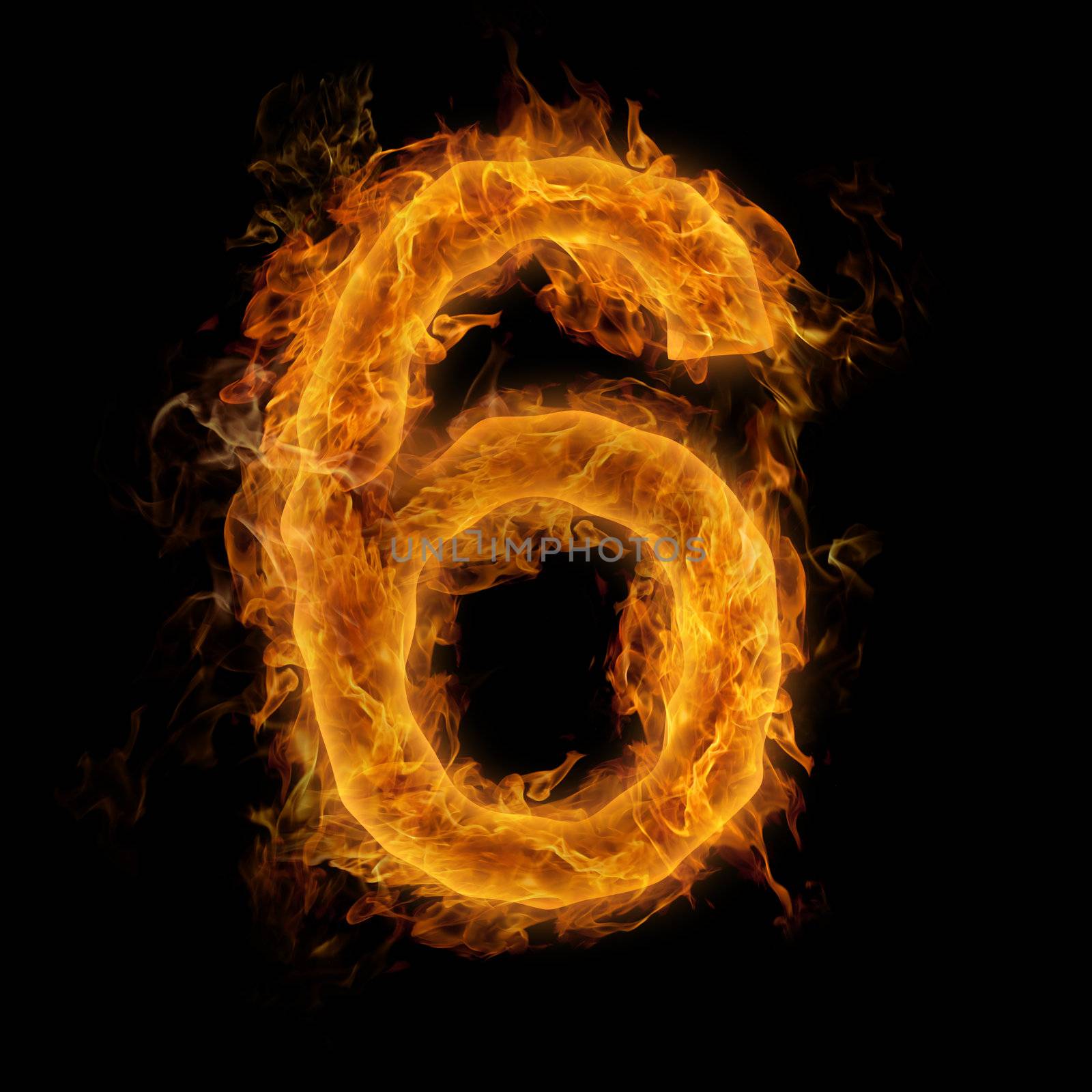 Fiery number six