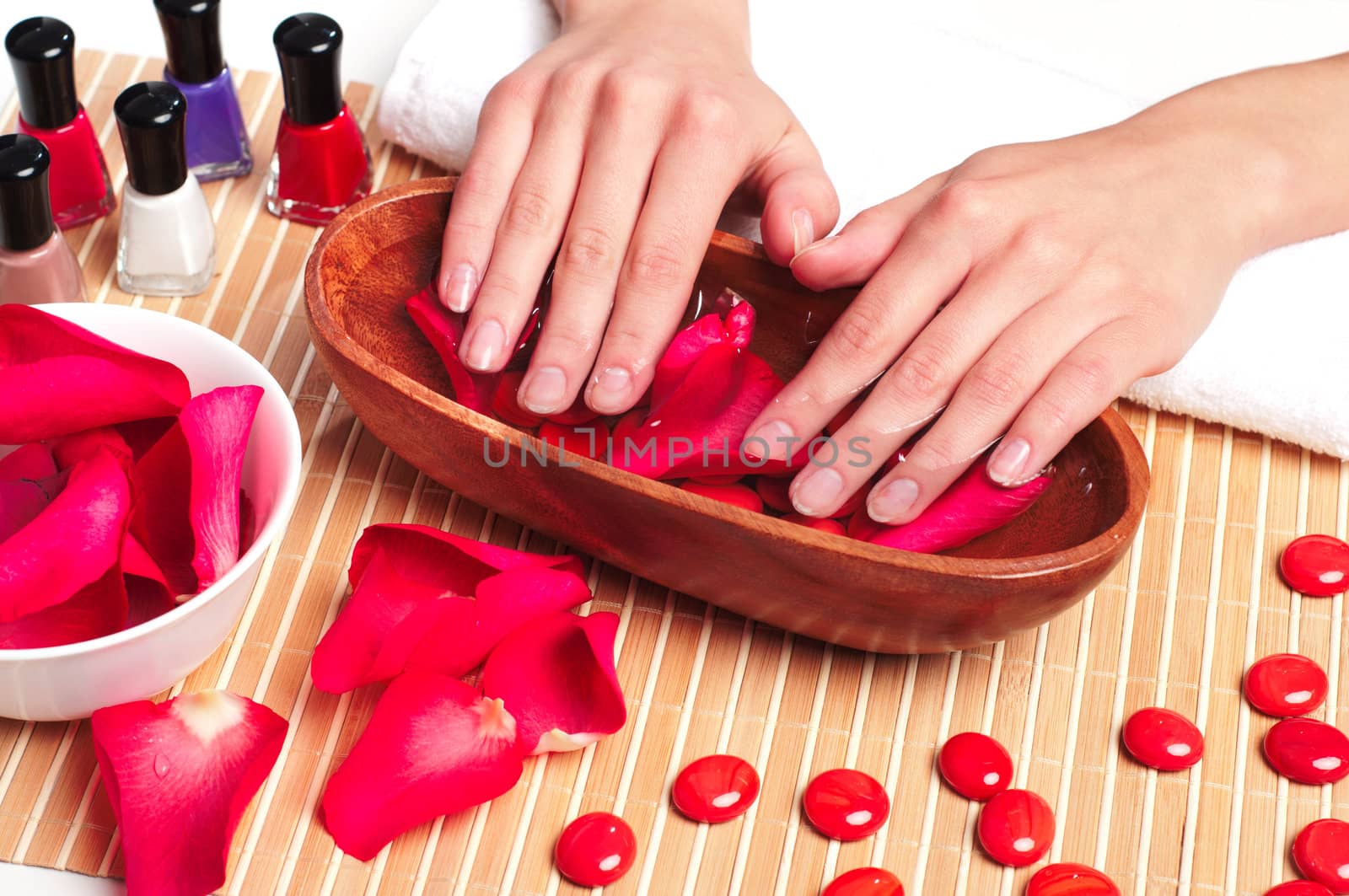 Hands Spa. Manicure concept by adam121