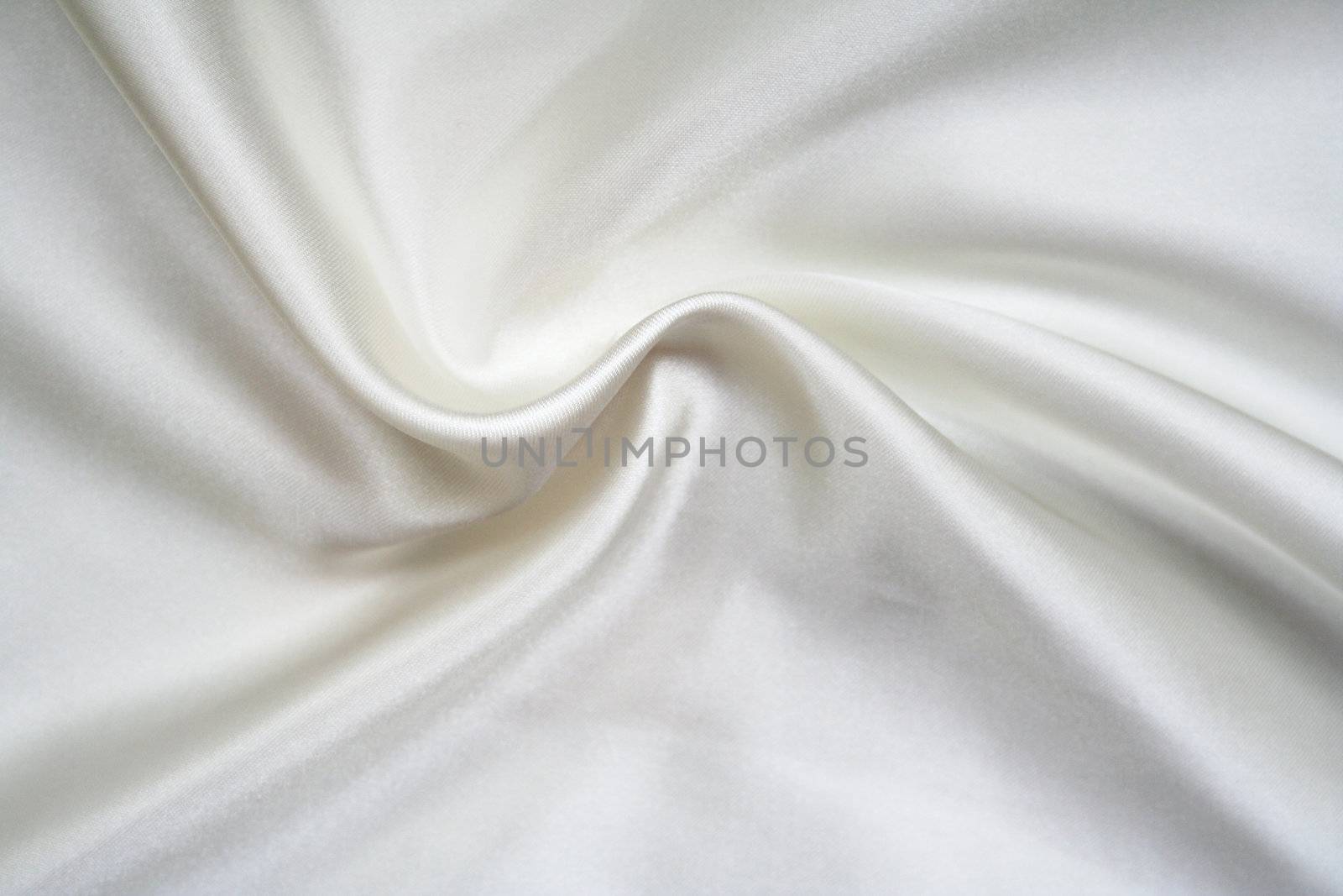 Smooth elegant white silk as background by oxanatravel