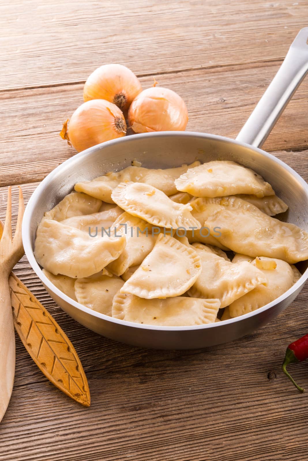  Pierogi.Polish dish 	 by Darius.Dzinnik