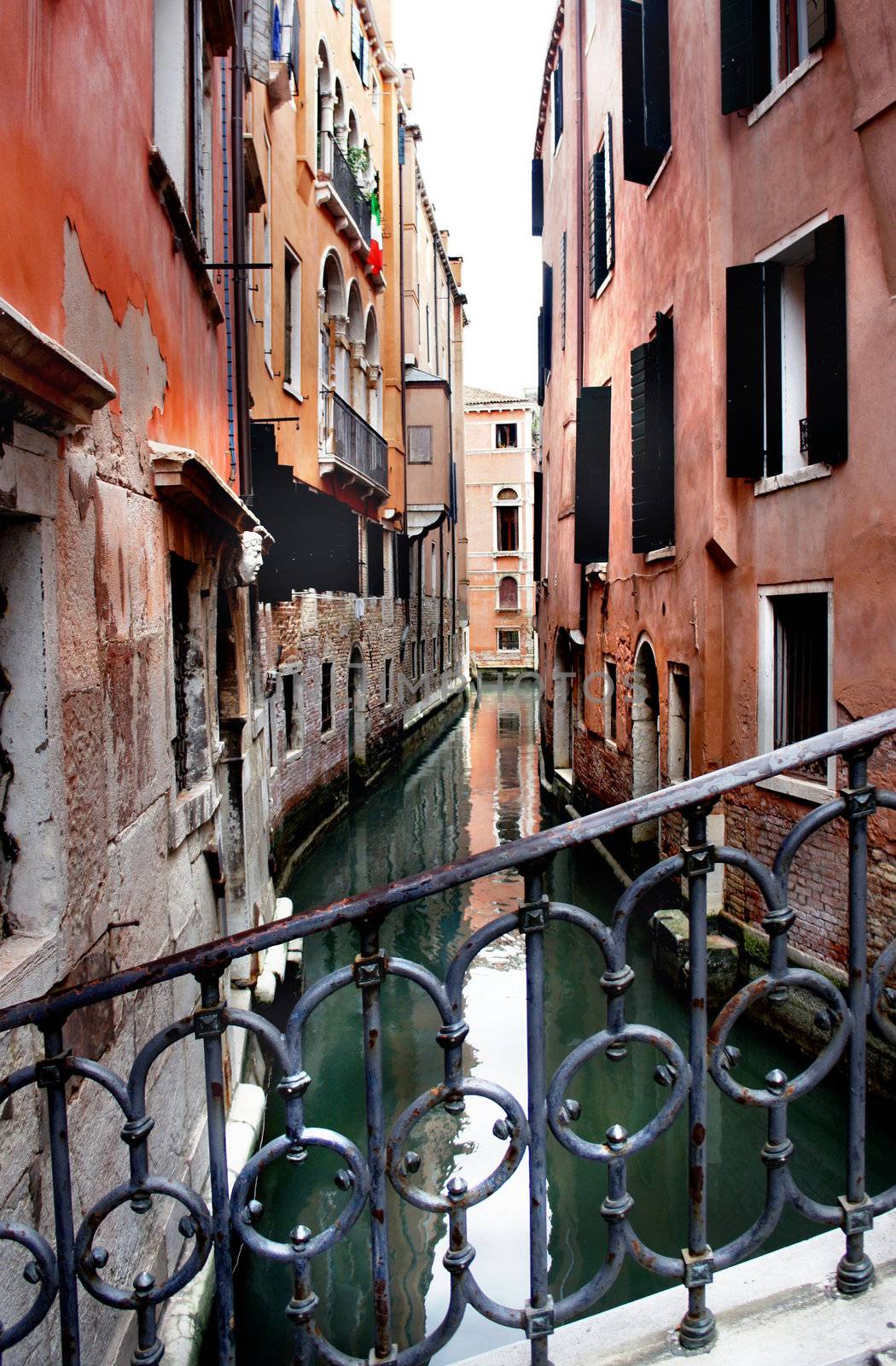 Beautiful romantic canals in Venice