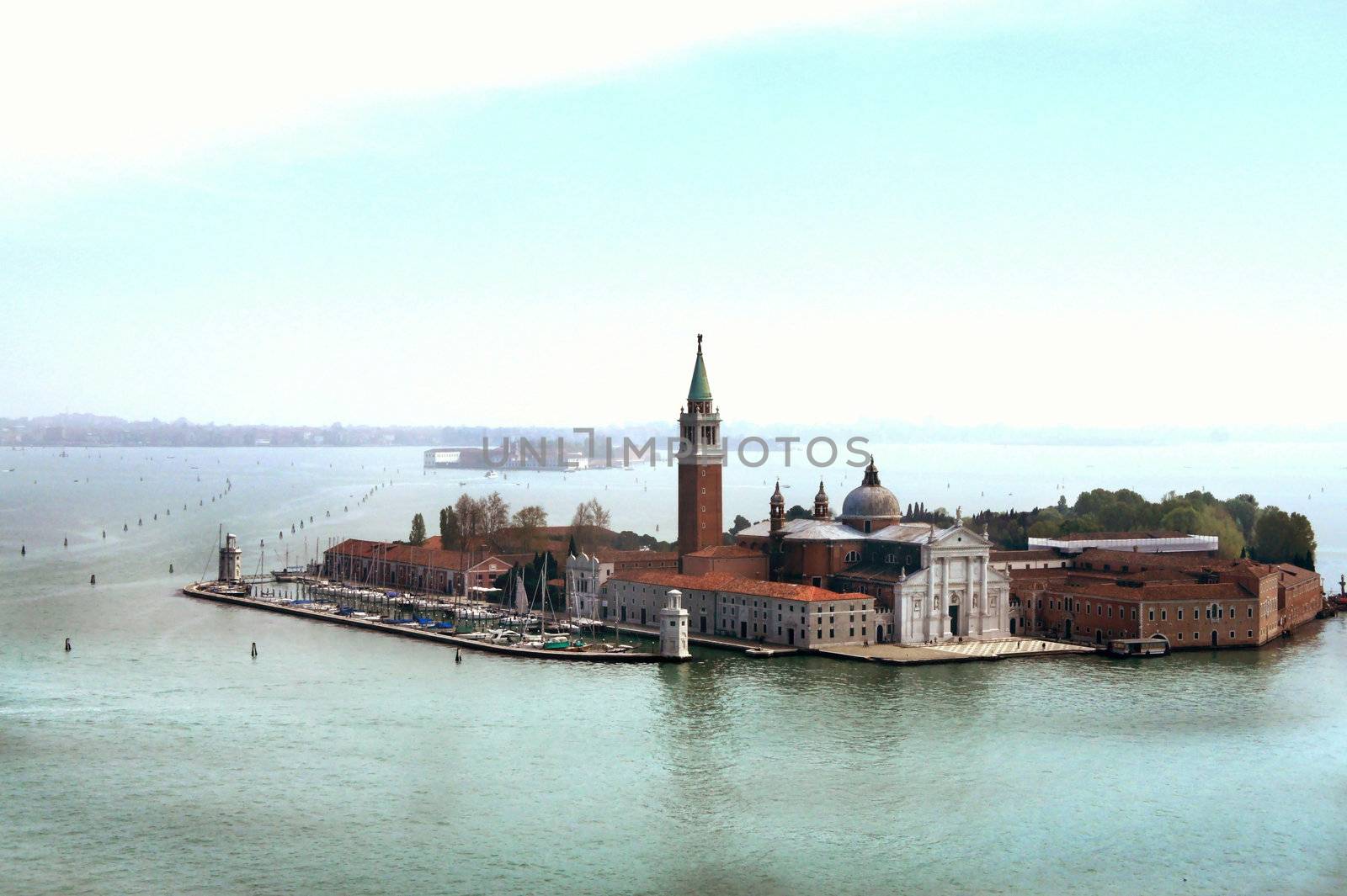 Beautiful romantic island in Venice             