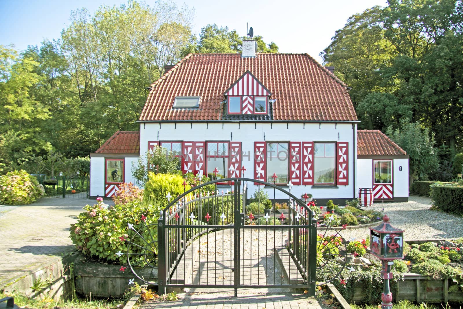 Medieval farmers house in the countryside from the Netherlands by devy