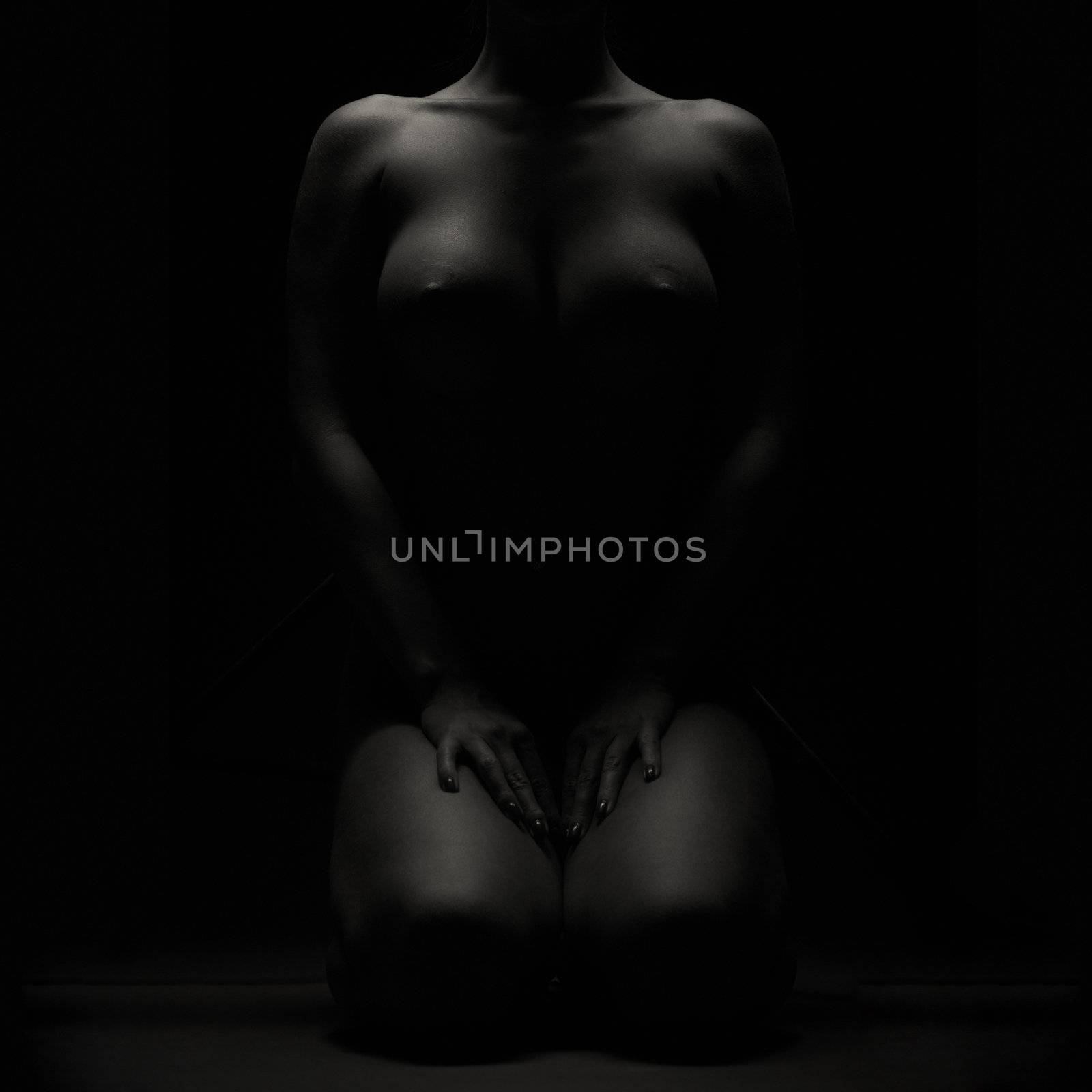 shadows art nudes girl by fotoduki