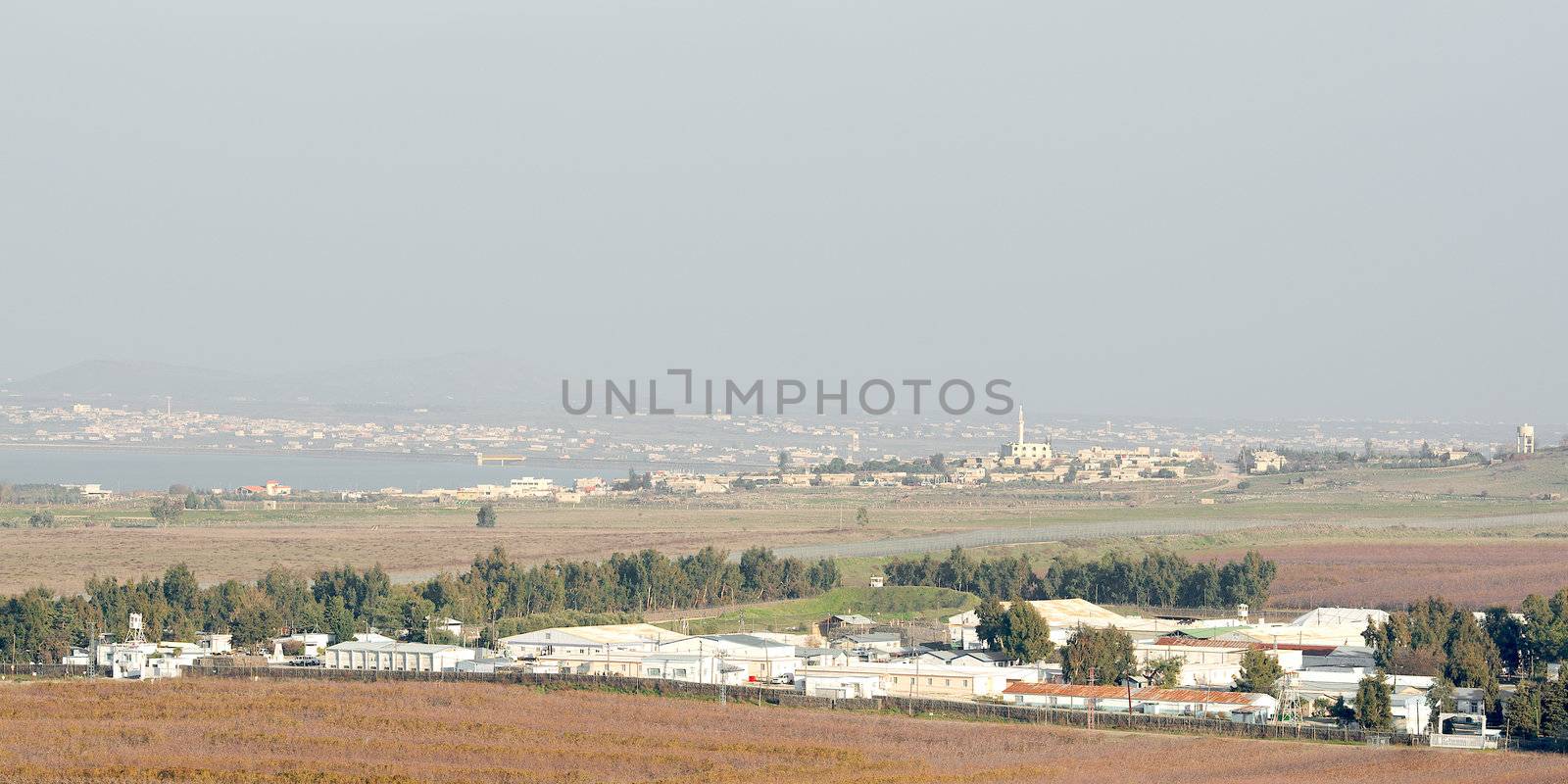 UN base in demilitarized zone between Syria and Israel