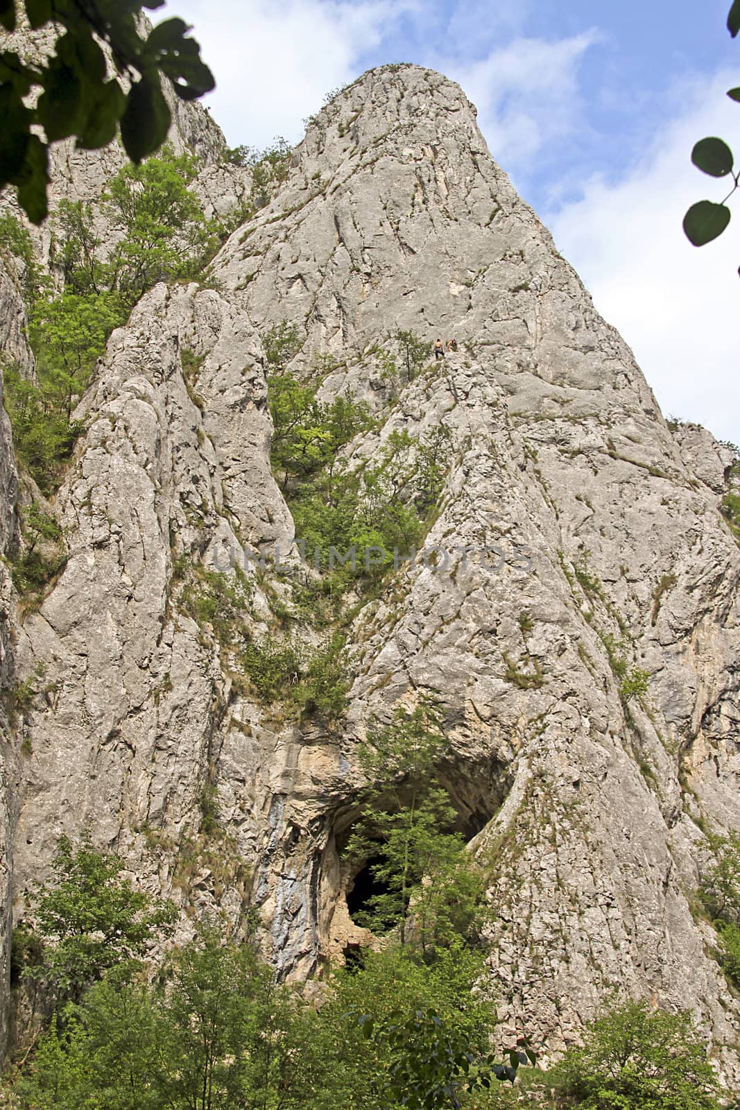 Entrance of the cave Balika in the Turda Gorges