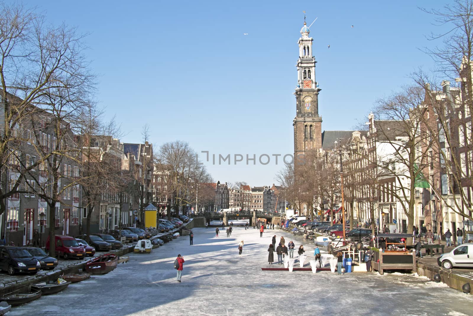 Winter in Amsterdam the Netherlands by devy