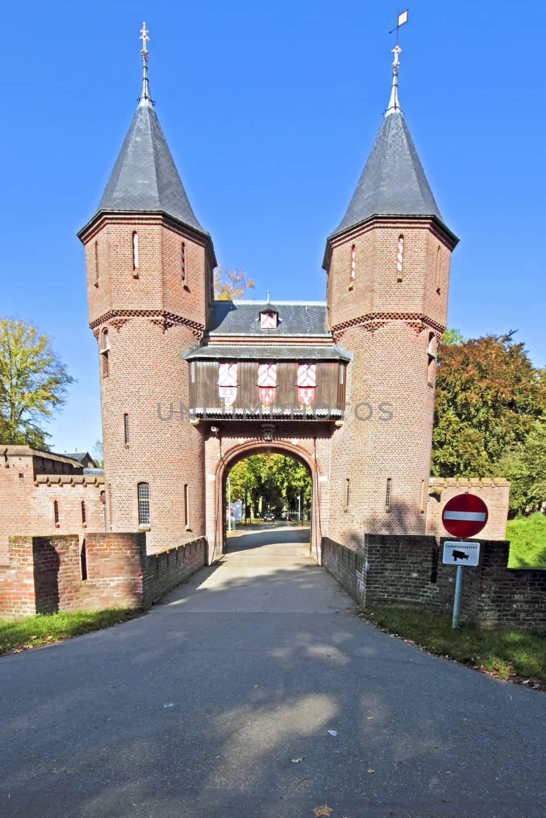 Medieval castle ''De Haar''  in the Netherlands