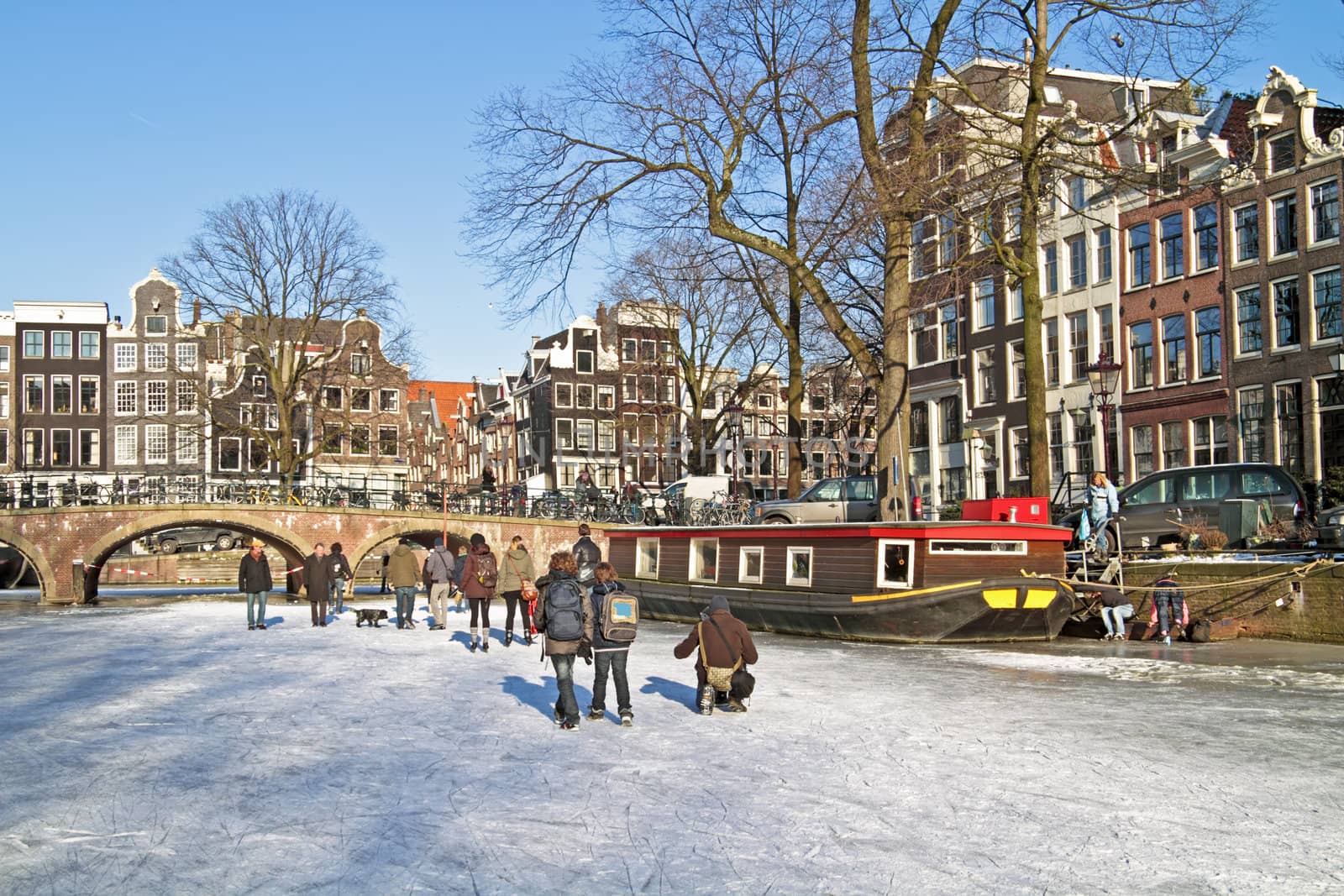 Winter in Amsterdam the Netherlands by devy