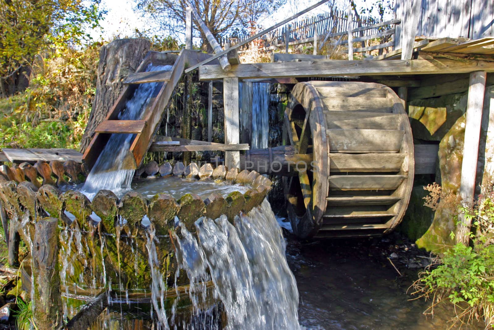 An old water-mill in Transylvania