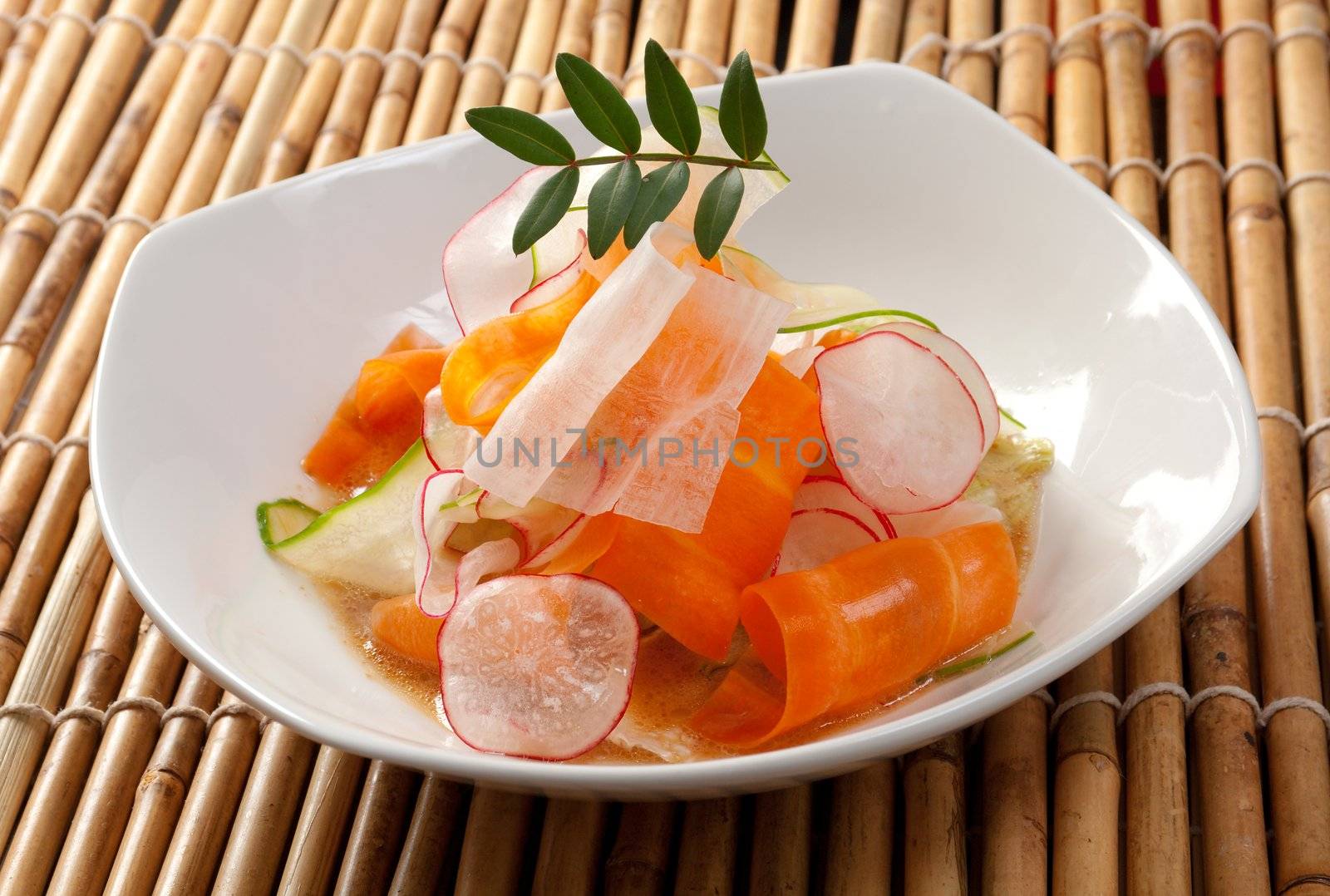 chinese  salad.closeup
