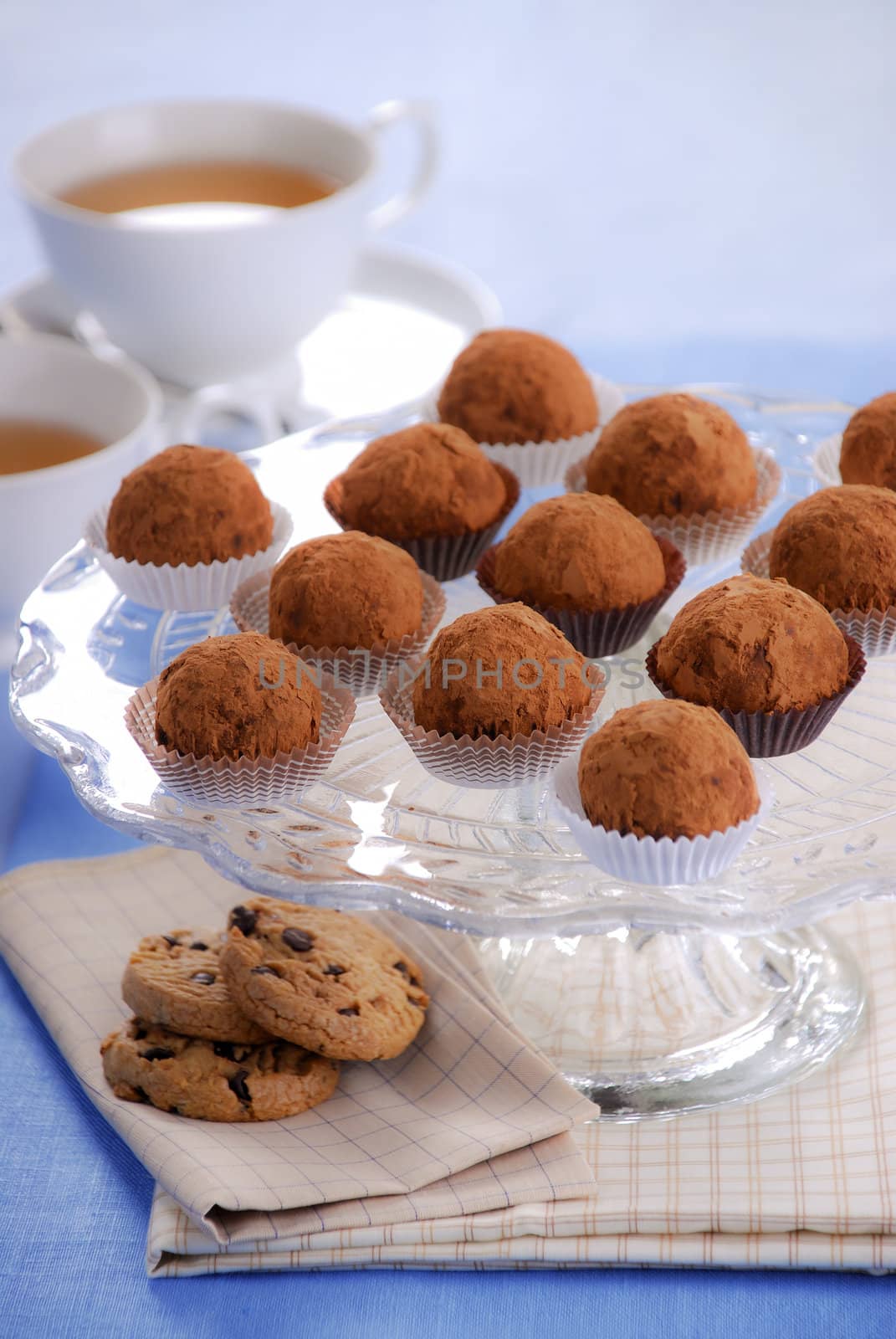 choc ball and cookie chocolates chips