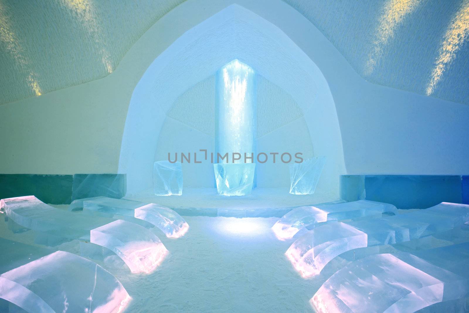 Ice Church in Kiruna Sweden